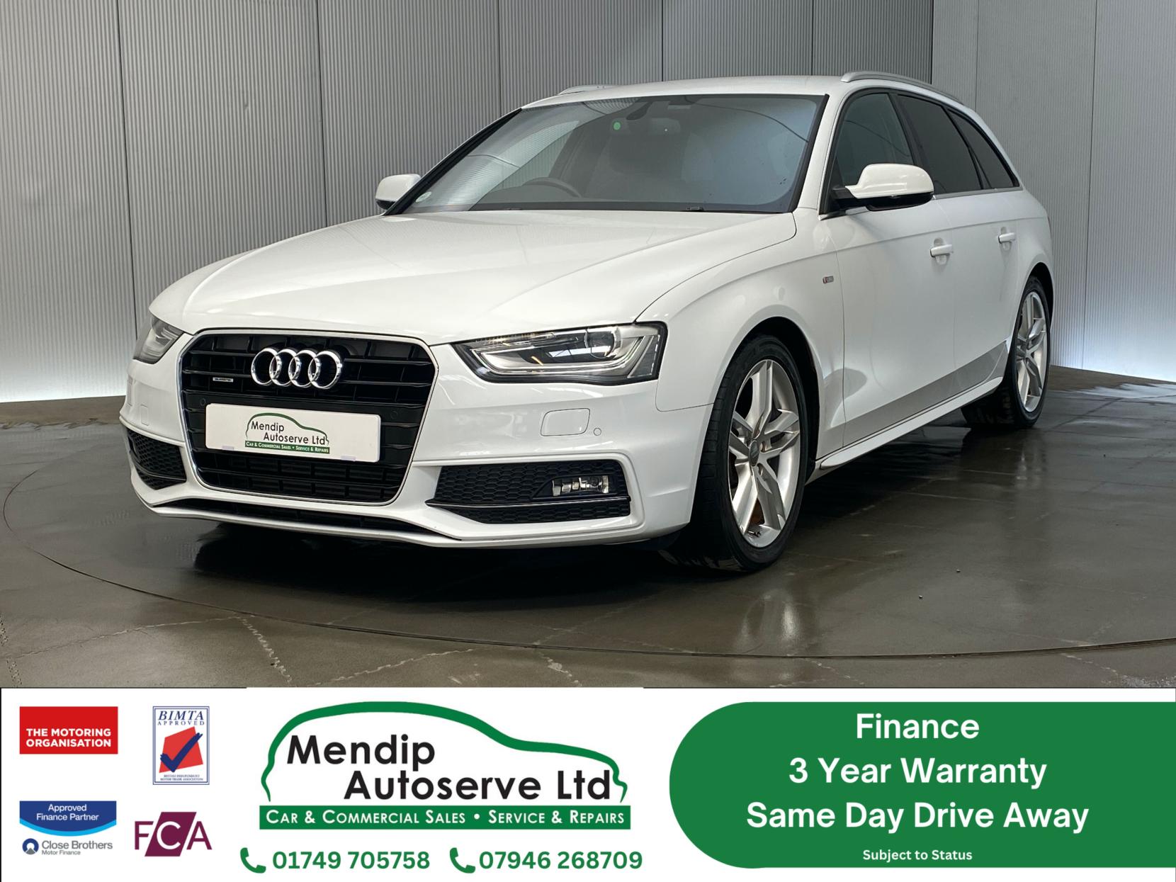 Audi A4 Avant 2.0 TFSI S line Estate 5dr Petrol S Tronic quattro Euro 5 (s/s) (211 ps)