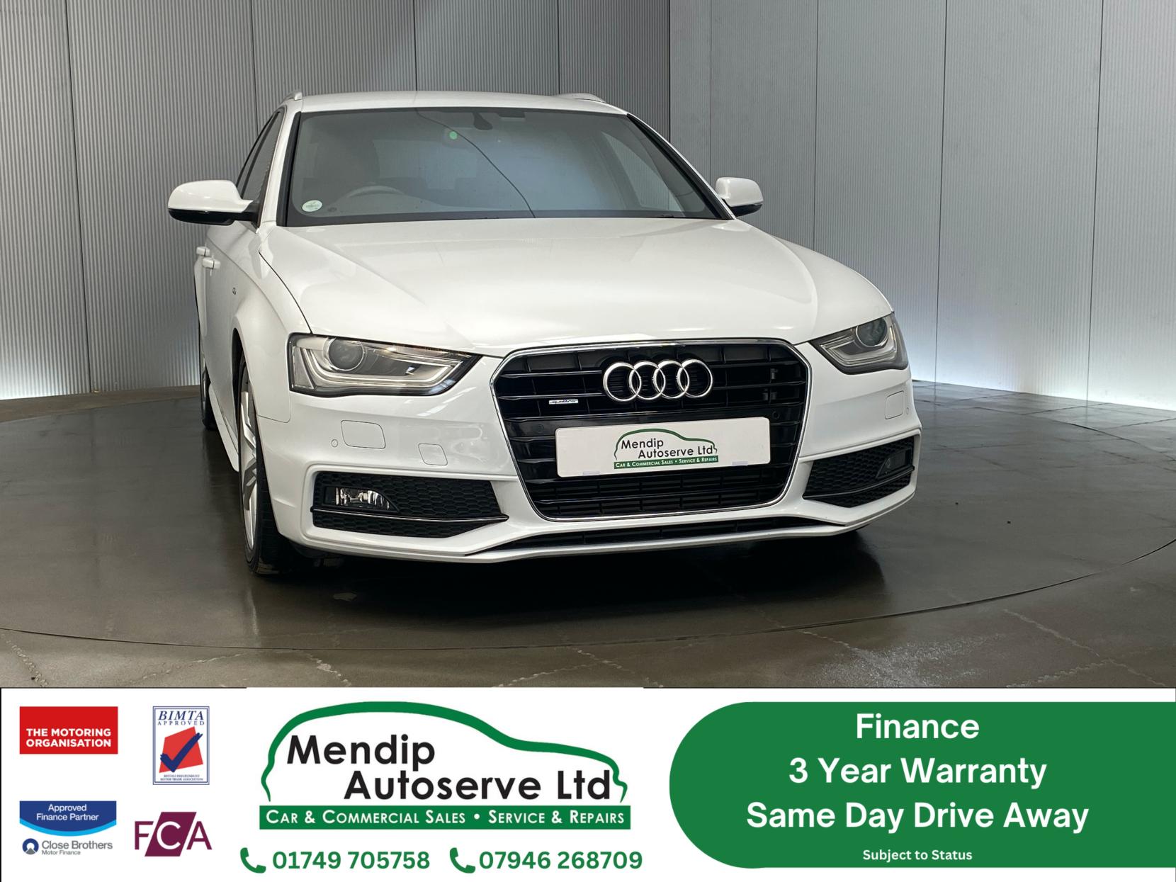 Audi A4 Avant 2.0 TFSI S line Estate 5dr Petrol S Tronic quattro Euro 5 (s/s) (211 ps)