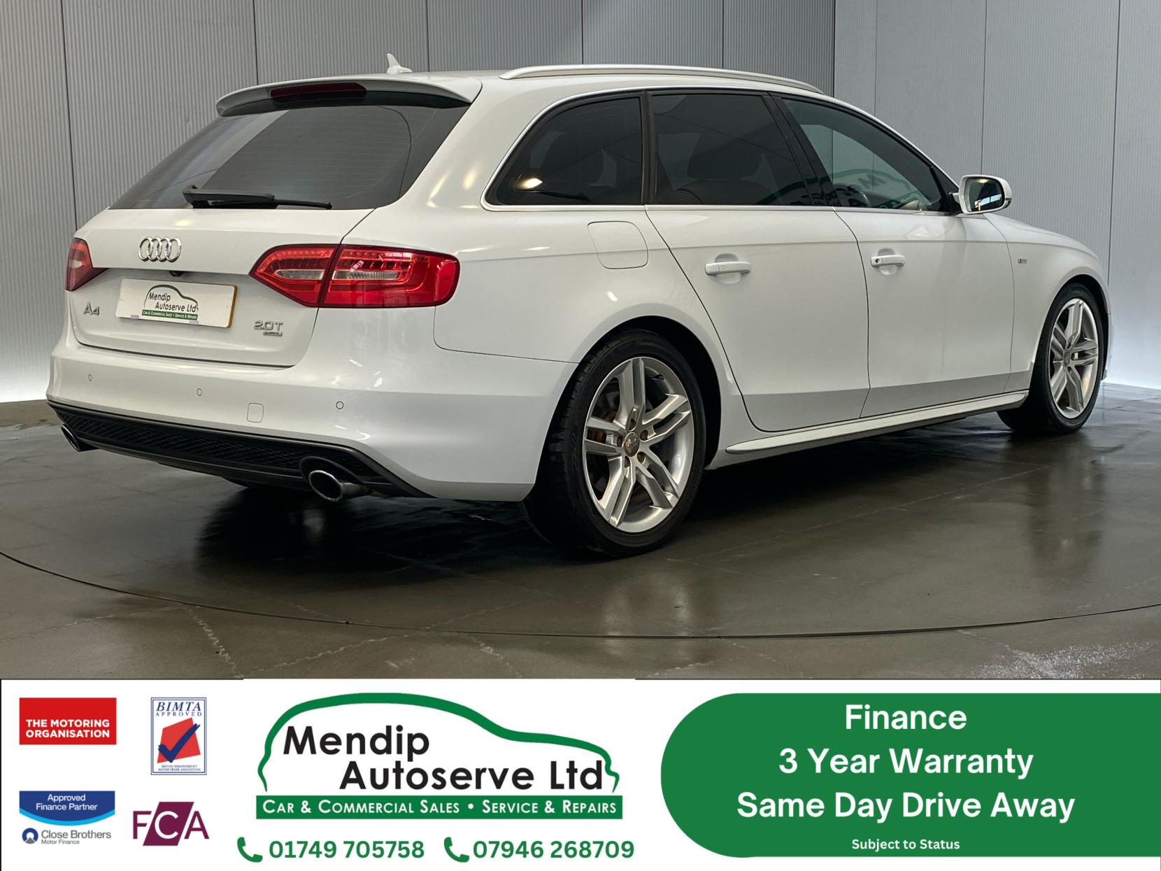 Audi A4 Avant 2.0 TFSI S line Estate 5dr Petrol S Tronic quattro Euro 5 (s/s) (211 ps)