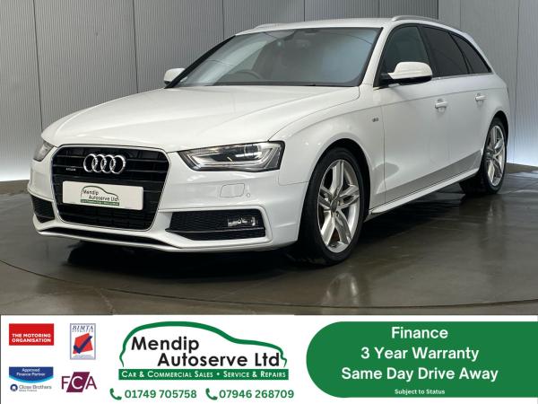 Audi A4 Avant 2.0 TFSI S line Estate 5dr Petrol S Tronic quattro Euro 5 (s/s) (211 ps)