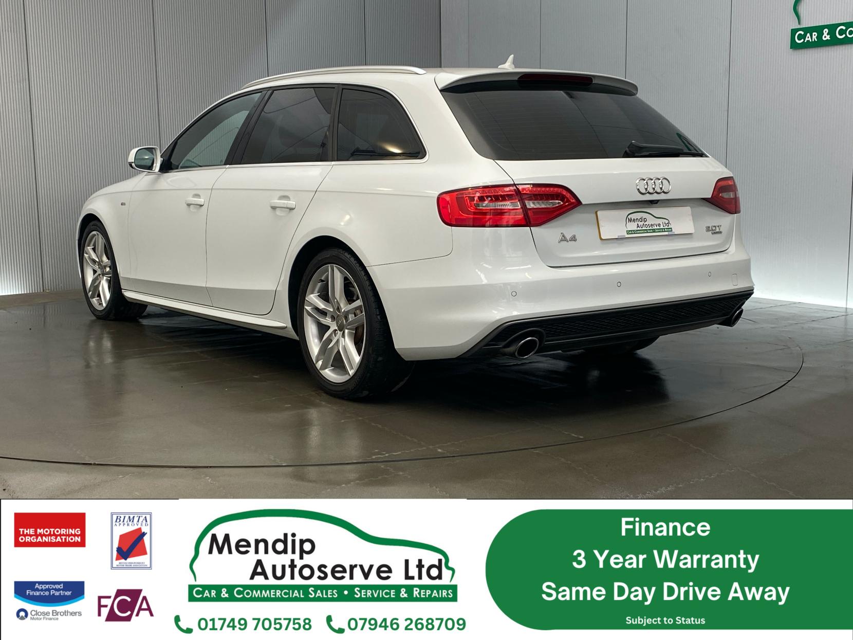 Audi A4 Avant 2.0 TFSI S line Estate 5dr Petrol S Tronic quattro Euro 5 (s/s) (211 ps)