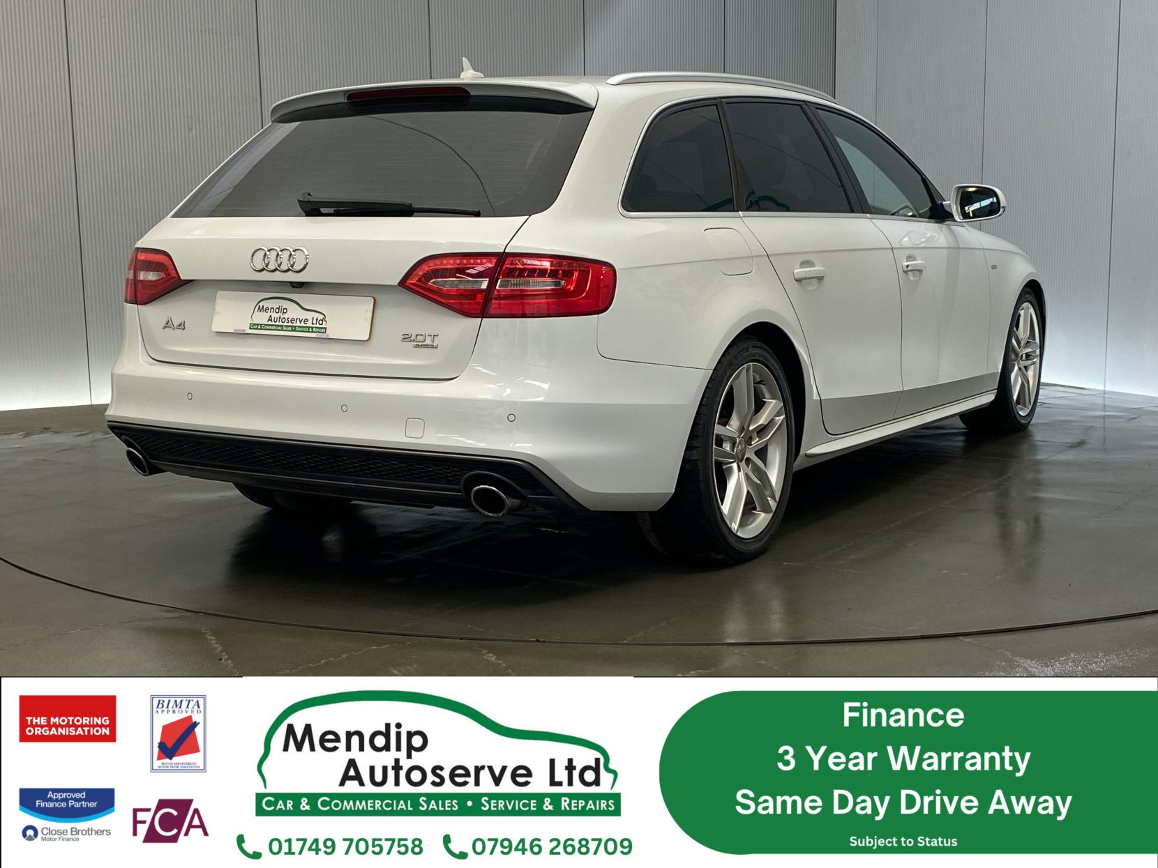 Audi A4 Avant 2.0 TFSI S line Estate 5dr Petrol S Tronic quattro Euro 5 (s/s) (211 ps)
