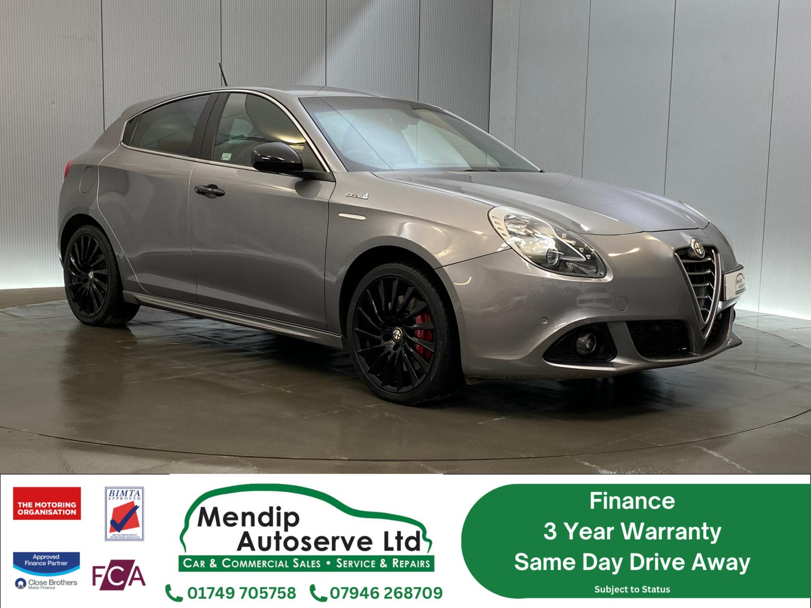Alfa Romeo Giulietta 2.0 JTDM-2 QV Line Hatchback 5dr Diesel TCT Euro 6 (s/s) (175 bhp)