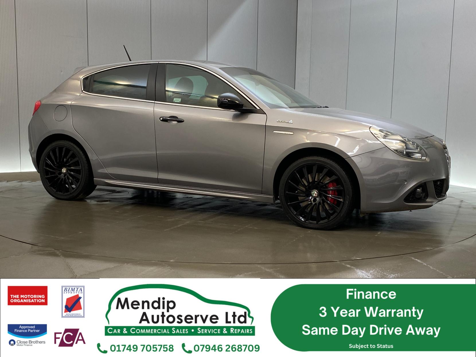 Alfa Romeo Giulietta 2.0 JTDM-2 QV Line Hatchback 5dr Diesel TCT Euro 6 (s/s) (175 bhp)