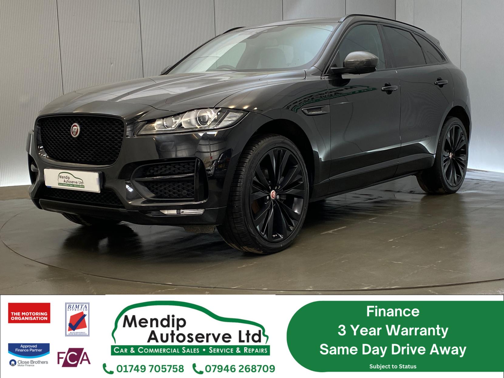 Jaguar F-PACE 2.0 D180 R-Sport SUV 5dr Diesel Auto AWD Euro 6 (s/s) (180 ps)