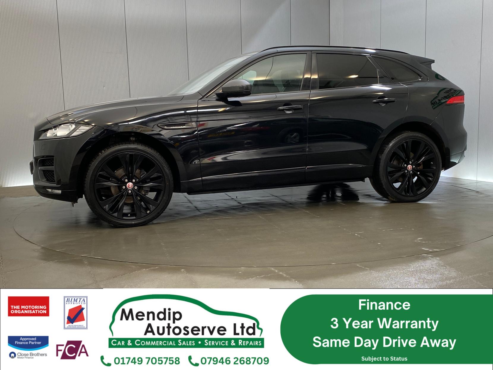 Jaguar F-PACE 2.0 D180 R-Sport SUV 5dr Diesel Auto AWD Euro 6 (s/s) (180 ps)