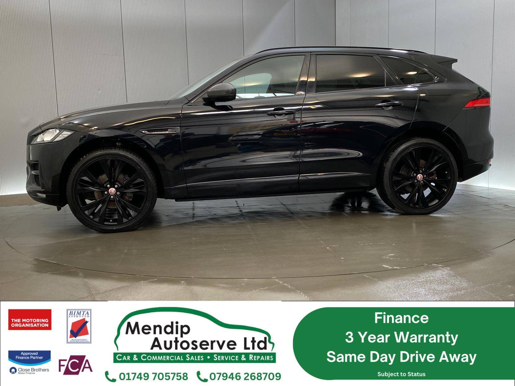 Jaguar F-PACE 2.0 D180 R-Sport SUV 5dr Diesel Auto AWD Euro 6 (s/s) (180 ps)