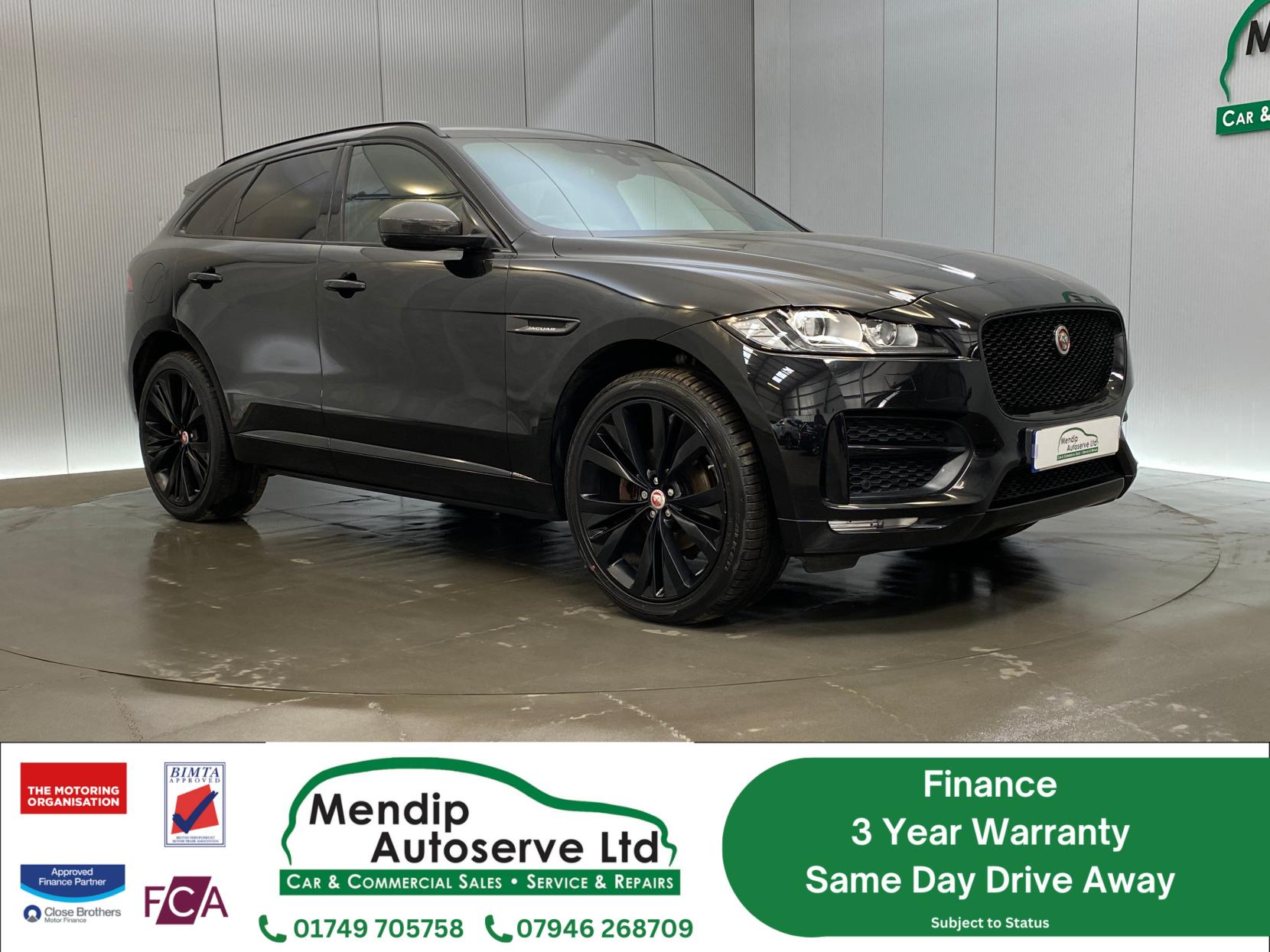 Jaguar F-PACE 2.0 D180 R-Sport SUV 5dr Diesel Auto AWD Euro 6 (s/s) (180 ps)
