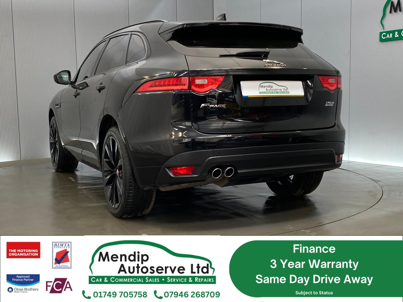 Jaguar F-PACE 2.0 D180 R-Sport SUV 5dr Diesel Auto AWD Euro 6 (s/s) (180 ps)