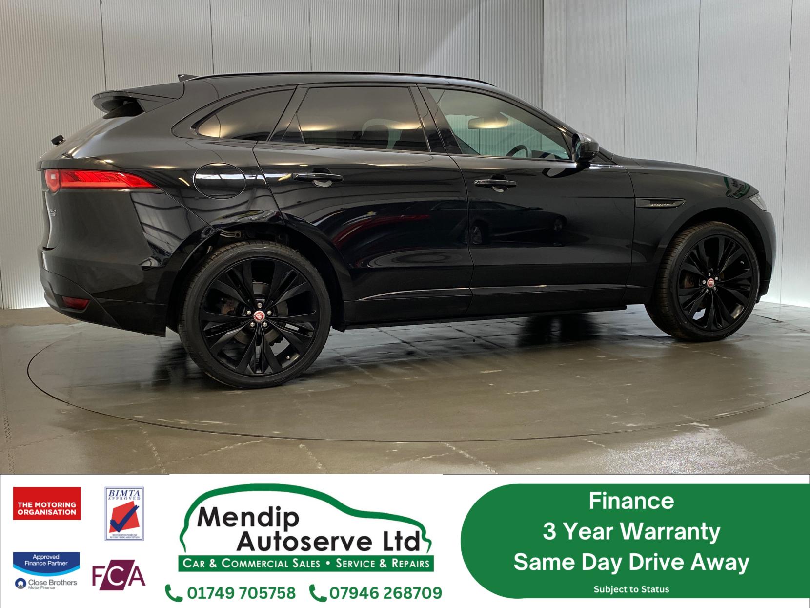 Jaguar F-PACE 2.0 D180 R-Sport SUV 5dr Diesel Auto AWD Euro 6 (s/s) (180 ps)