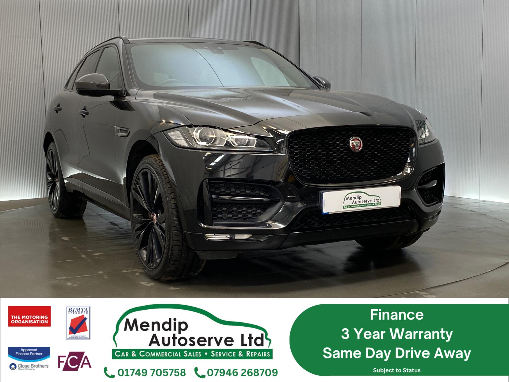 Jaguar F-PACE 2.0 D180 R-Sport SUV 5dr Diesel Auto AWD Euro 6 (s/s) (180 ps)