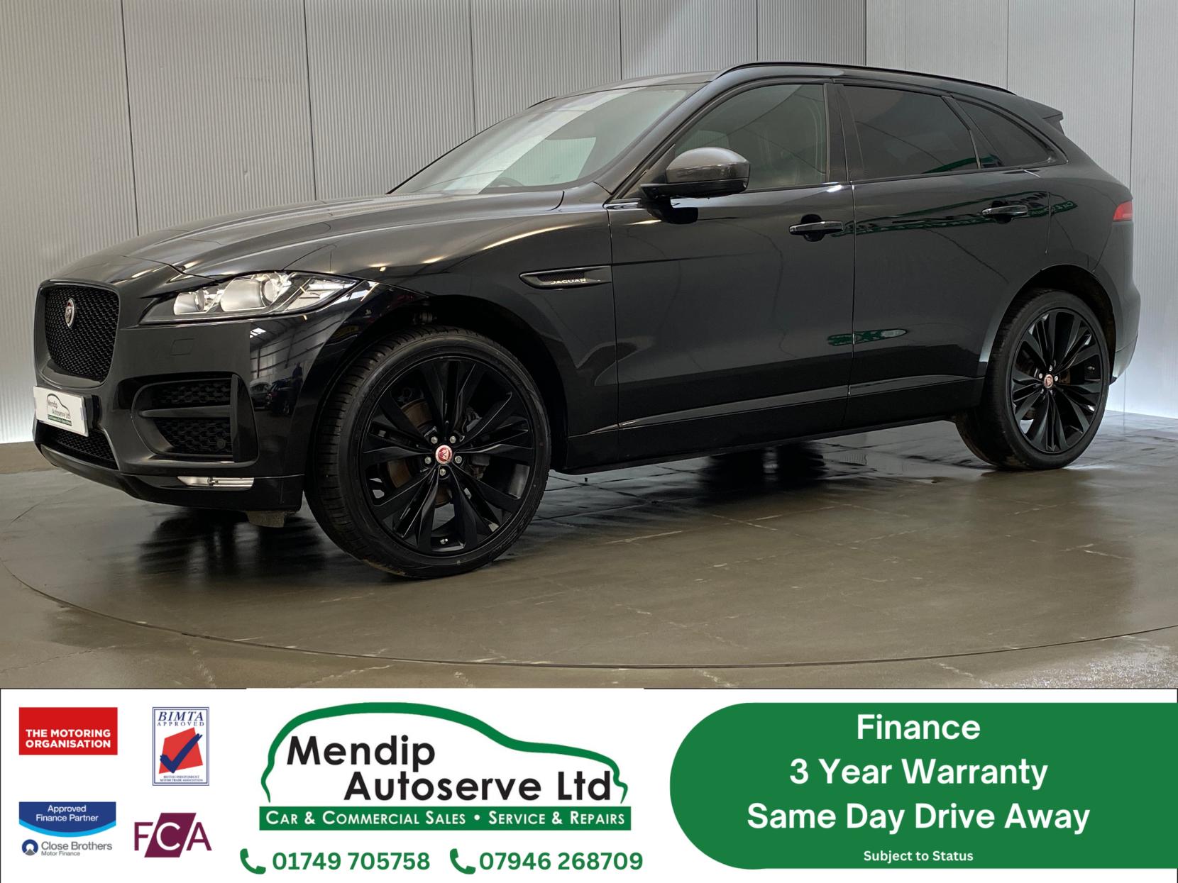 Jaguar F-PACE 2.0 D180 R-Sport SUV 5dr Diesel Auto AWD Euro 6 (s/s) (180 ps)