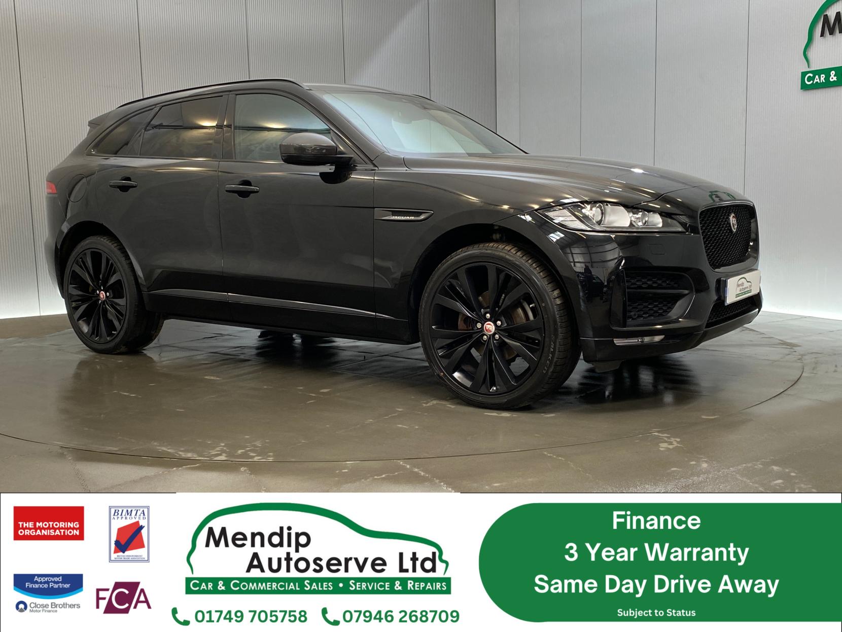 Jaguar F-PACE 2.0 D180 R-Sport SUV 5dr Diesel Auto AWD Euro 6 (s/s) (180 ps)
