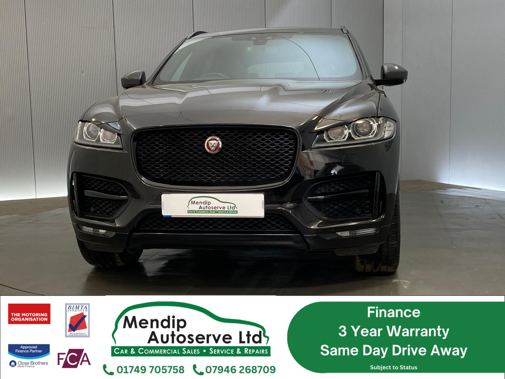 Jaguar F-PACE 2.0 D180 R-Sport SUV 5dr Diesel Auto AWD Euro 6 (s/s) (180 ps)