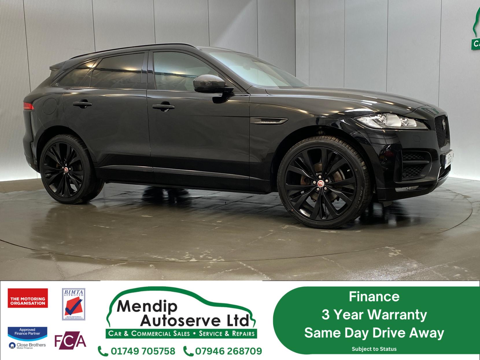 Jaguar F-PACE 2.0 D180 R-Sport SUV 5dr Diesel Auto AWD Euro 6 (s/s) (180 ps)