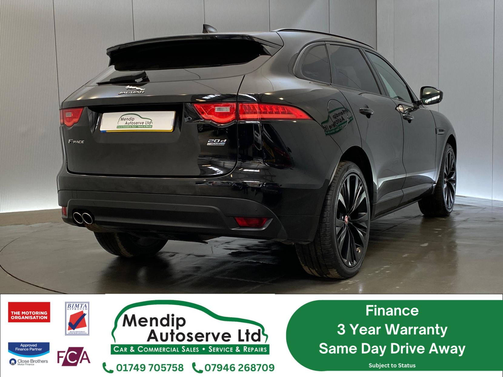 Jaguar F-PACE 2.0 D180 R-Sport SUV 5dr Diesel Auto AWD Euro 6 (s/s) (180 ps)