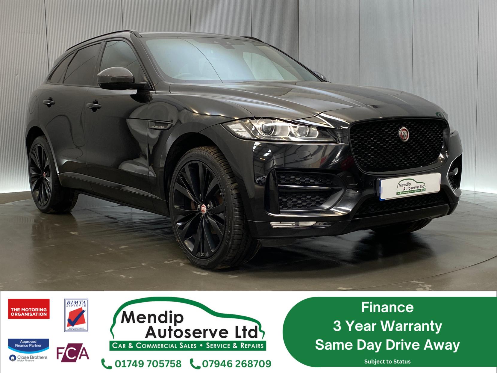 Jaguar F-PACE 2.0 D180 R-Sport SUV 5dr Diesel Auto AWD Euro 6 (s/s) (180 ps)