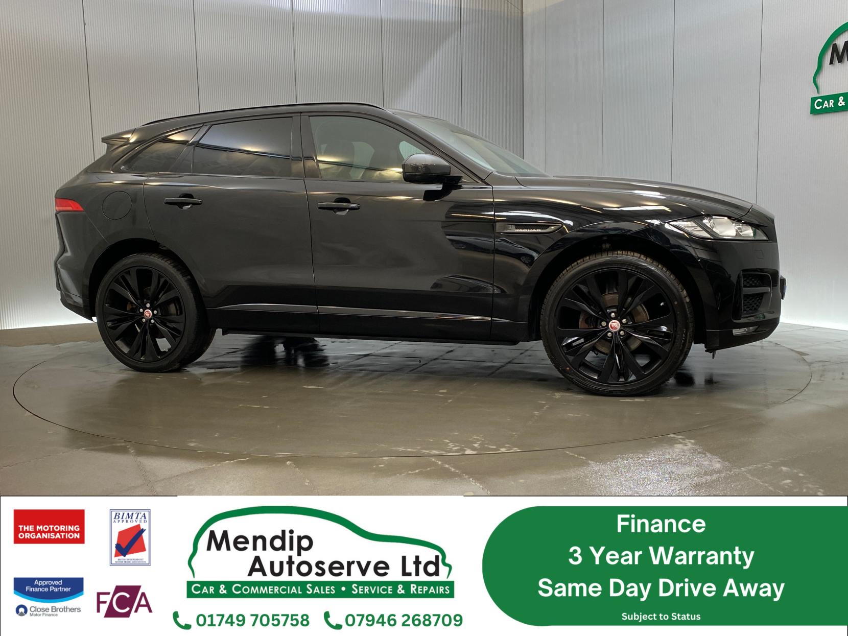 Jaguar F-PACE 2.0 D180 R-Sport SUV 5dr Diesel Auto AWD Euro 6 (s/s) (180 ps)