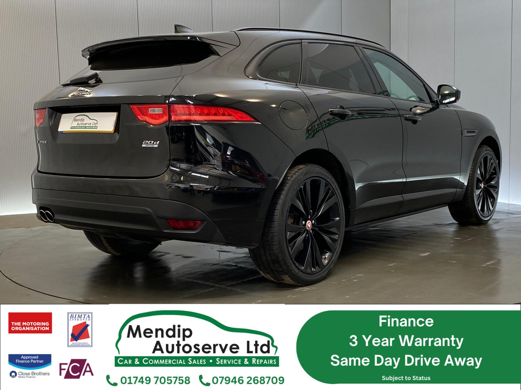 Jaguar F-PACE 2.0 D180 R-Sport SUV 5dr Diesel Auto AWD Euro 6 (s/s) (180 ps)