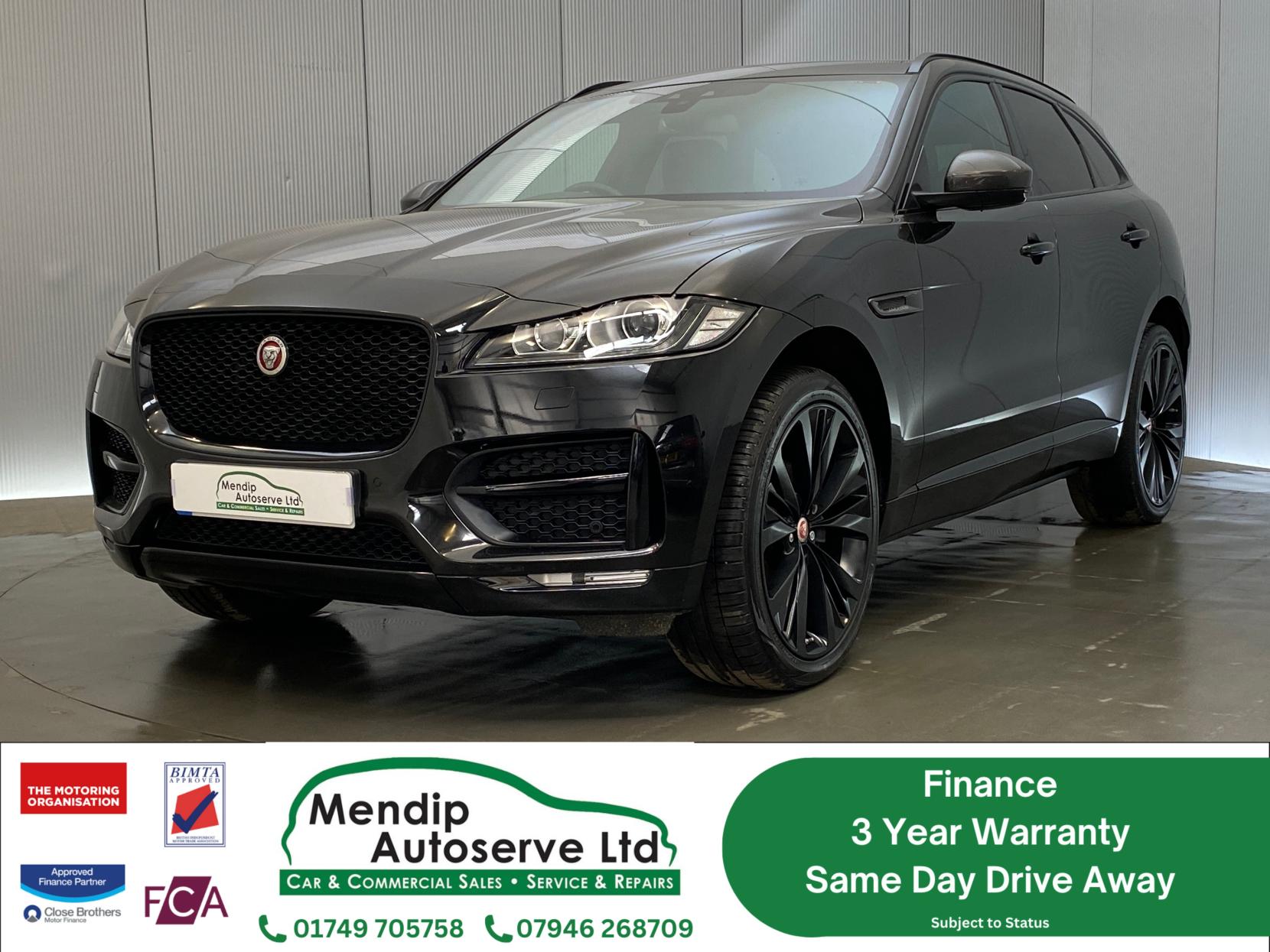 Jaguar F-PACE 2.0 D180 R-Sport SUV 5dr Diesel Auto AWD Euro 6 (s/s) (180 ps)