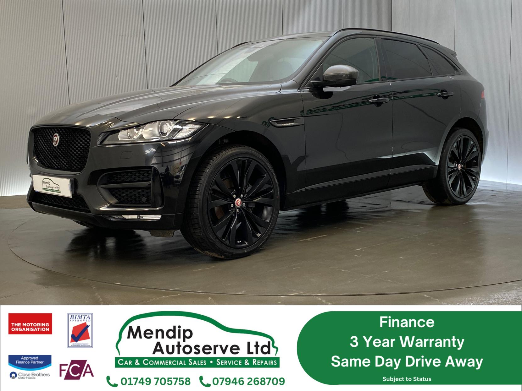 Jaguar F-PACE 2.0 D180 R-Sport SUV 5dr Diesel Auto AWD Euro 6 (s/s) (180 ps)