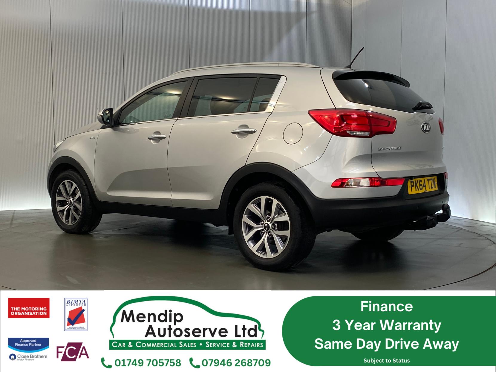 Kia Sportage 2.0 CRDi KX-2 SUV 5dr Diesel Auto AWD Euro 5 (134 bhp)