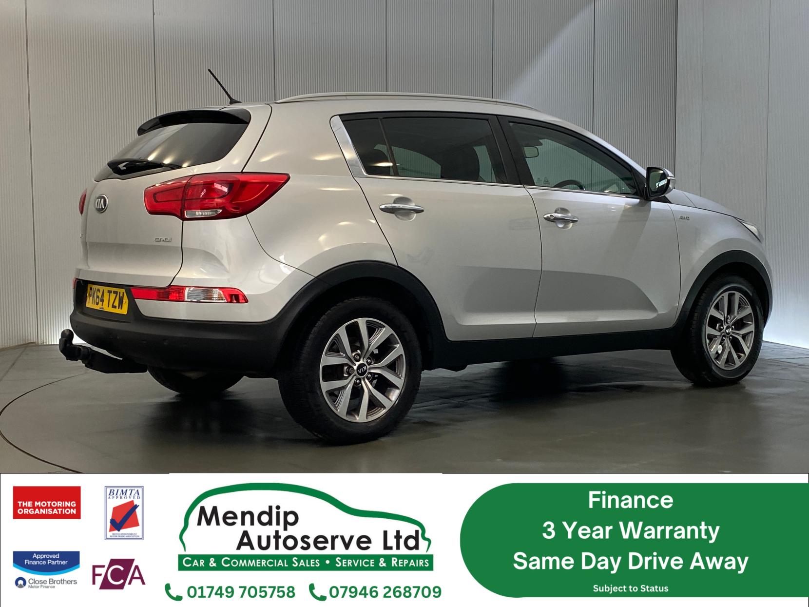 Kia Sportage 2.0 CRDi KX-2 SUV 5dr Diesel Auto AWD Euro 5 (134 bhp)