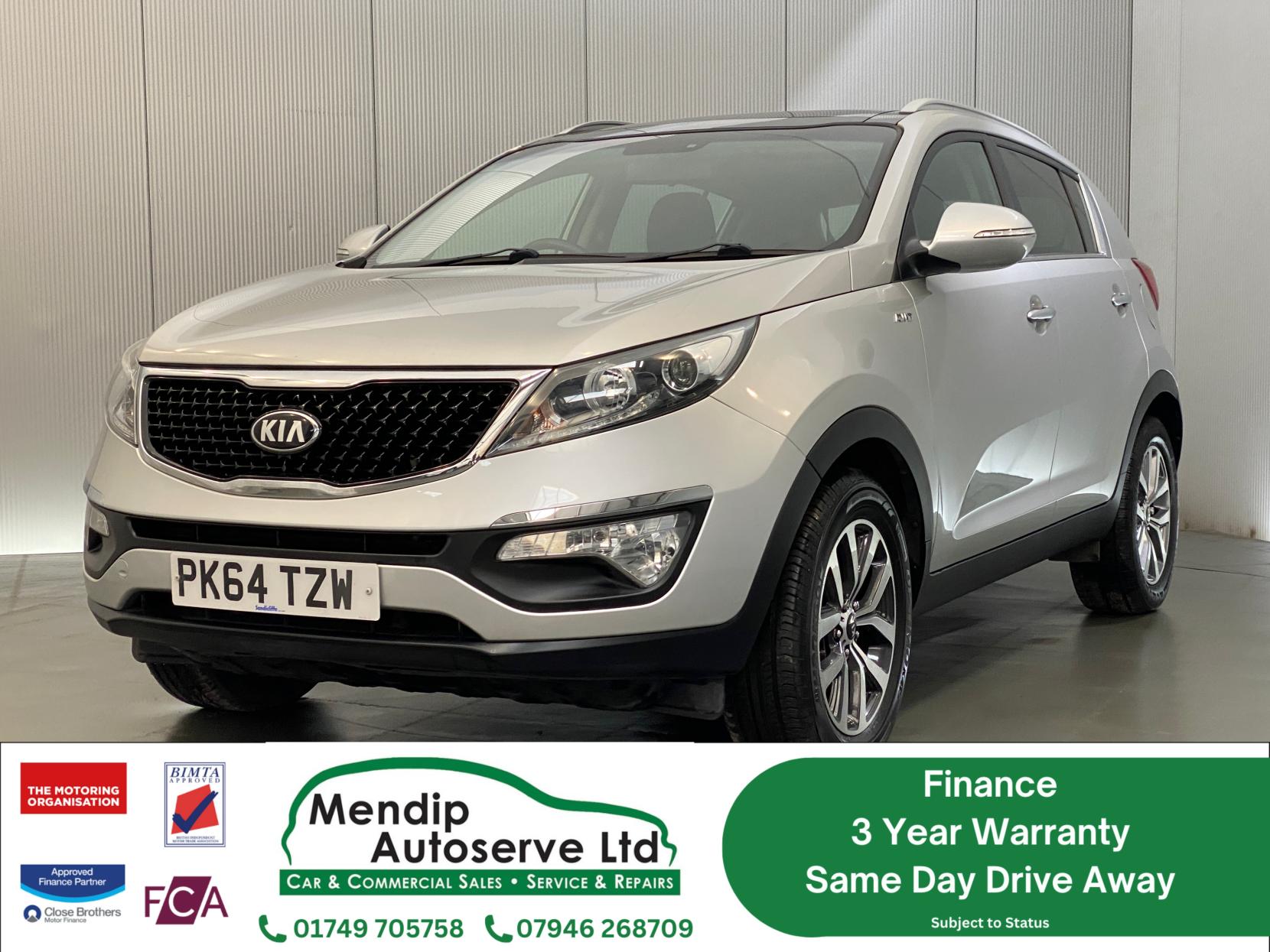 Kia Sportage 2.0 CRDi KX-2 SUV 5dr Diesel Auto AWD Euro 5 (134 bhp)