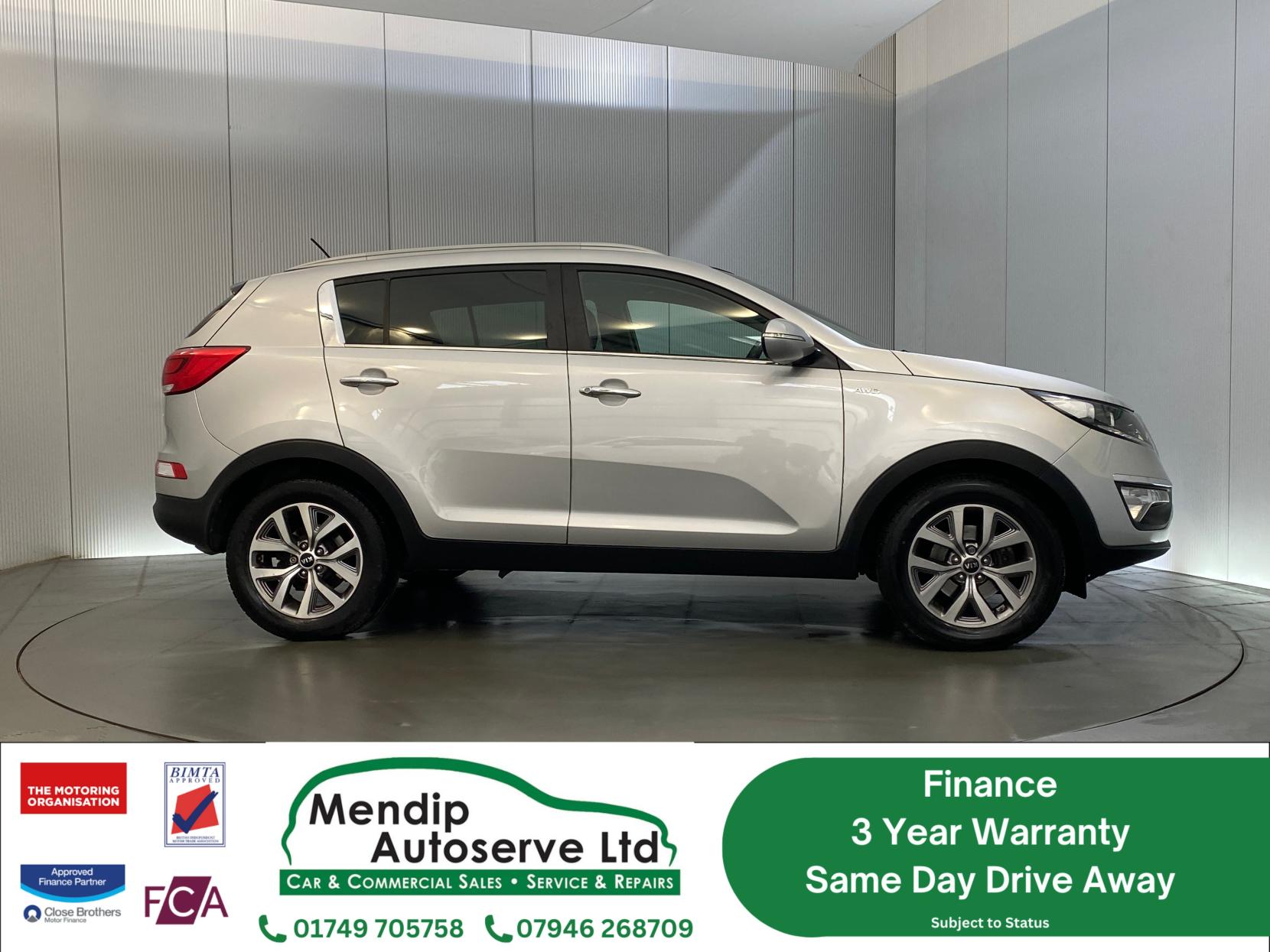 Kia Sportage 2.0 CRDi KX-2 SUV 5dr Diesel Auto AWD Euro 5 (134 bhp)