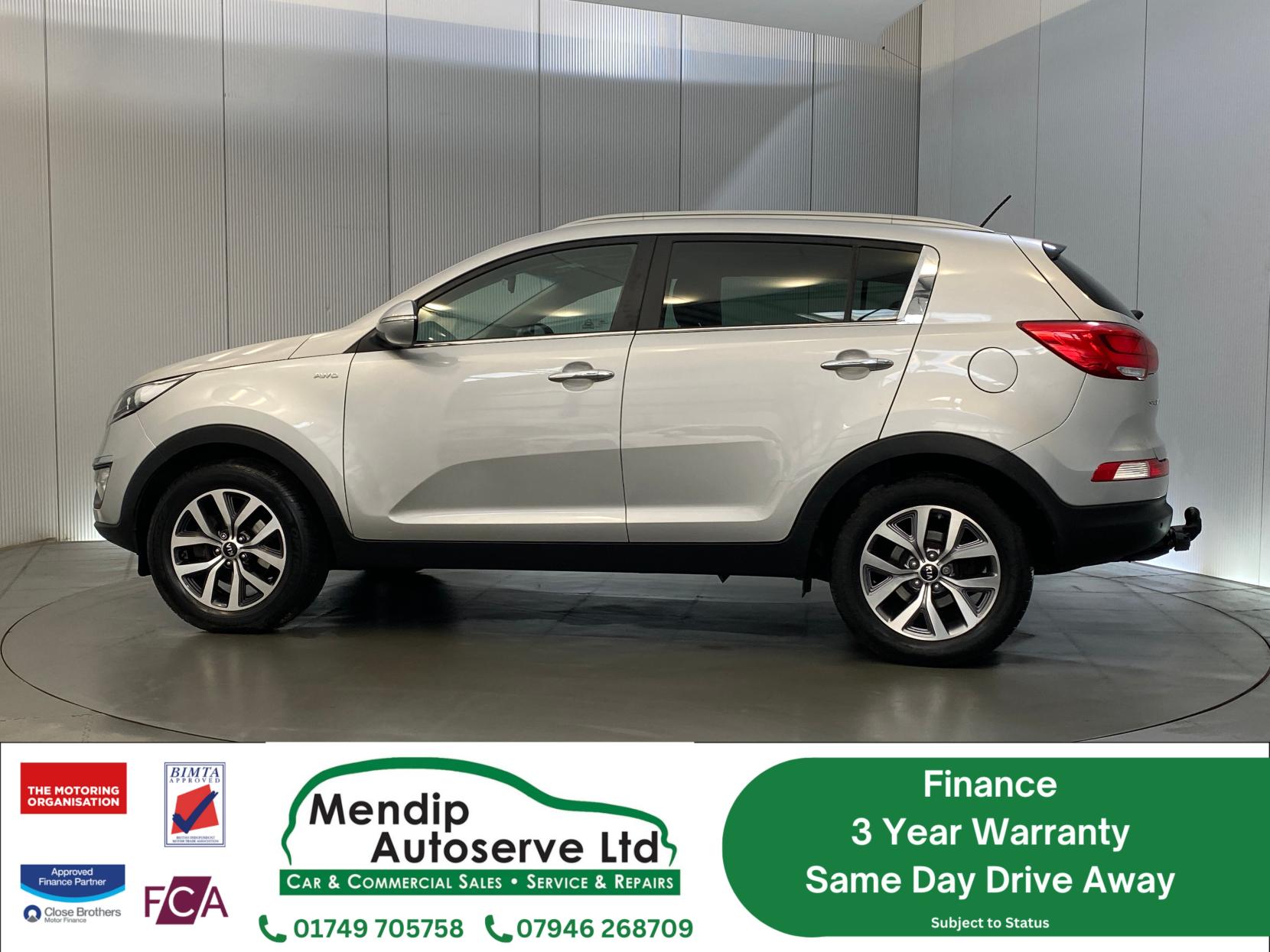 Kia Sportage 2.0 CRDi KX-2 SUV 5dr Diesel Auto AWD Euro 5 (134 bhp)