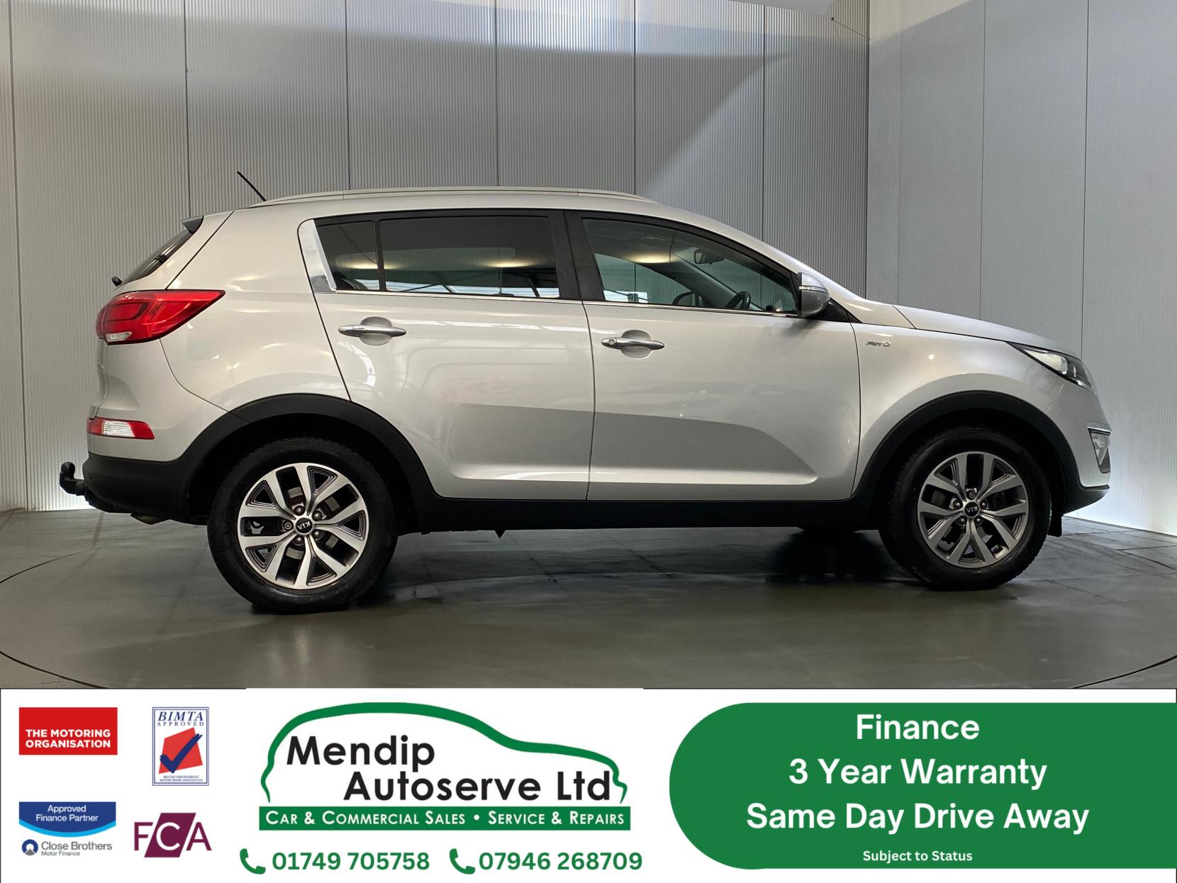 Kia Sportage 2.0 CRDi KX-2 SUV 5dr Diesel Auto AWD Euro 5 (134 bhp)