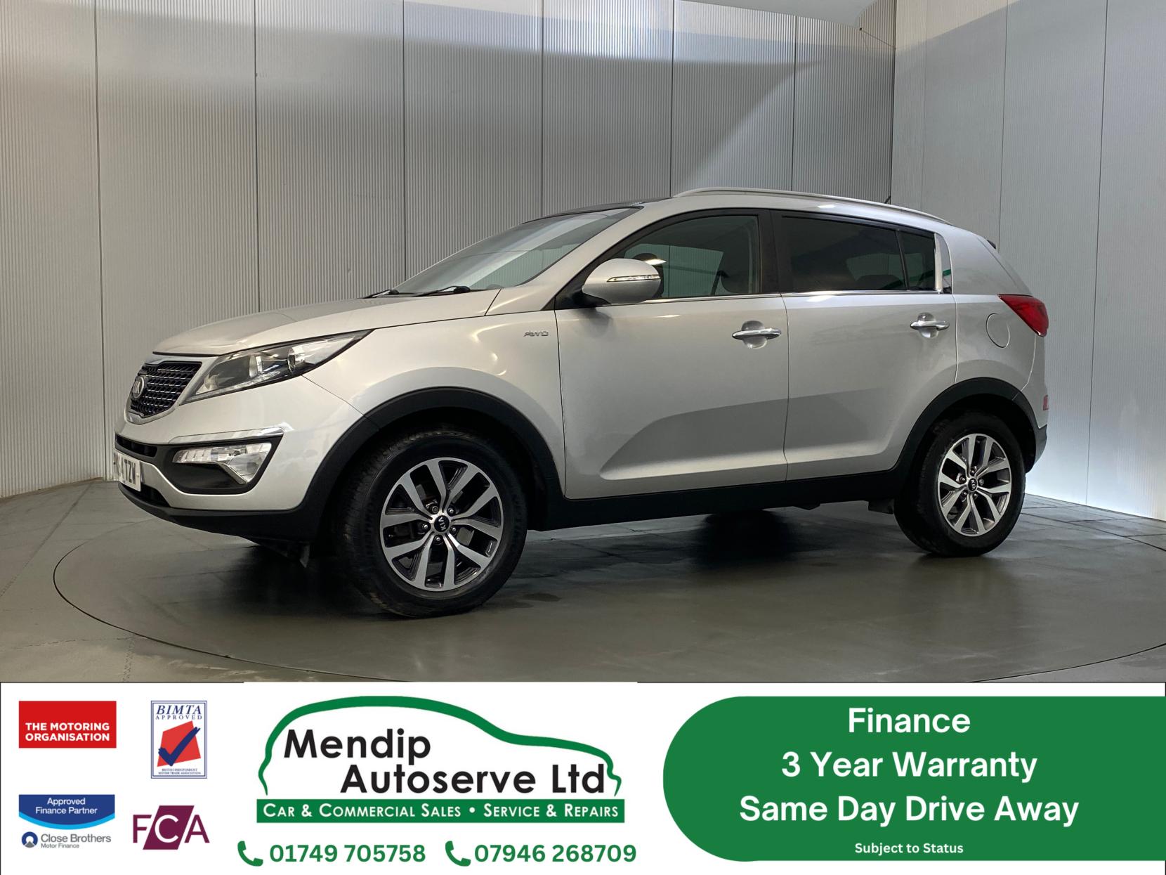 Kia Sportage 2.0 CRDi KX-2 SUV 5dr Diesel Auto AWD Euro 5 (134 bhp)