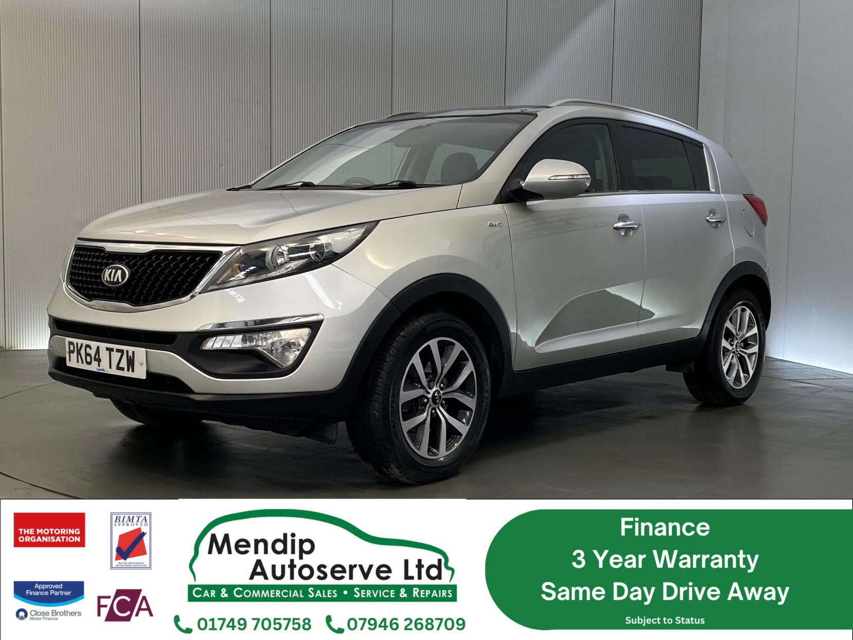 Kia Sportage 2.0 CRDi KX-2 SUV 5dr Diesel Auto AWD Euro 5 (134 bhp)