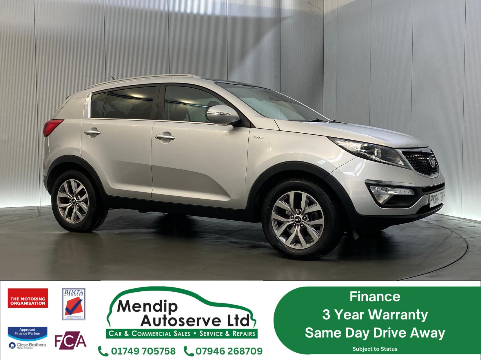 Kia Sportage 2.0 CRDi KX-2 SUV 5dr Diesel Auto AWD Euro 5 (134 bhp)