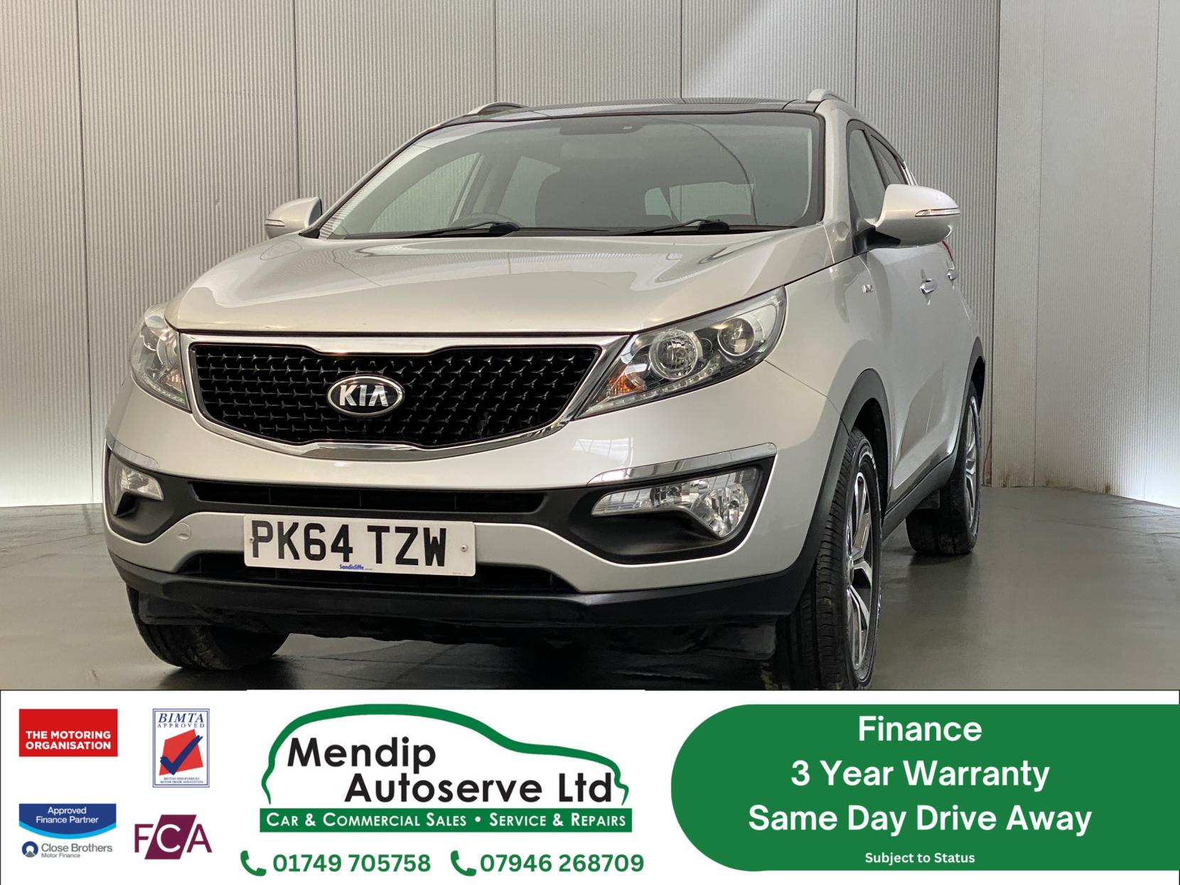 Kia Sportage 2.0 CRDi KX-2 SUV 5dr Diesel Auto AWD Euro 5 (134 bhp)