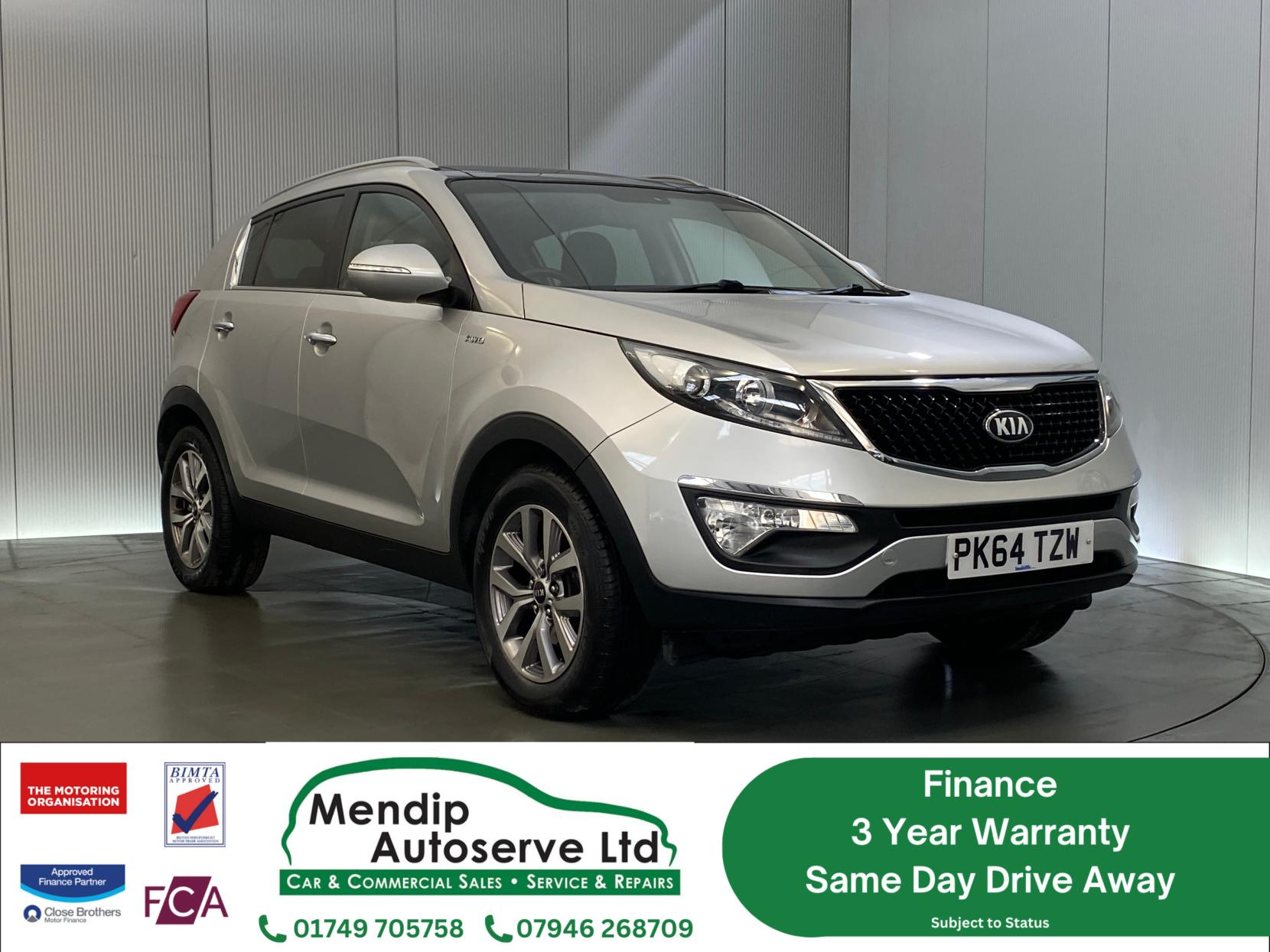 Kia Sportage 2.0 CRDi KX-2 SUV 5dr Diesel Auto AWD Euro 5 (134 bhp)