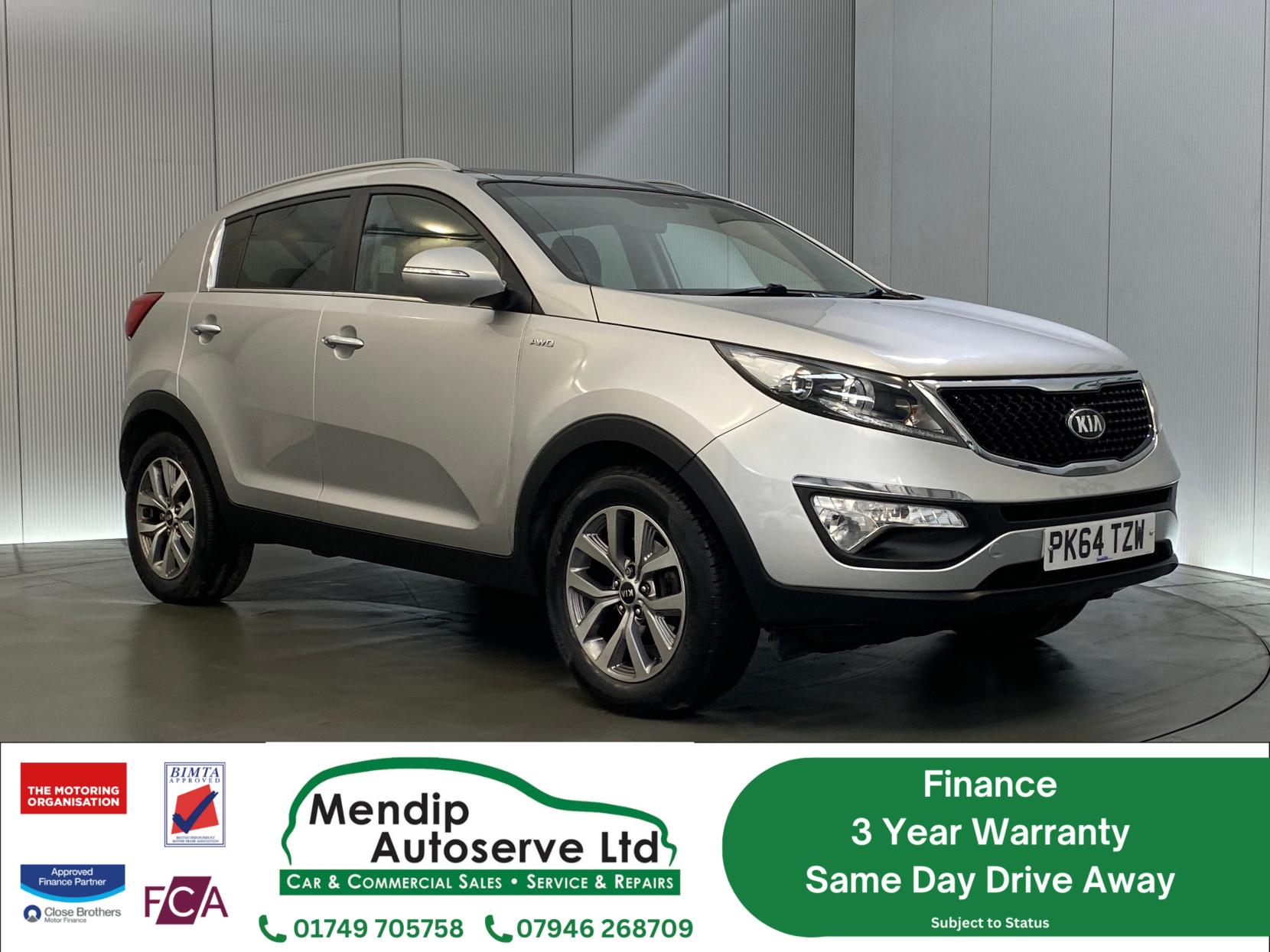 Kia Sportage 2.0 CRDi KX-2 SUV 5dr Diesel Auto AWD Euro 5 (134 bhp)