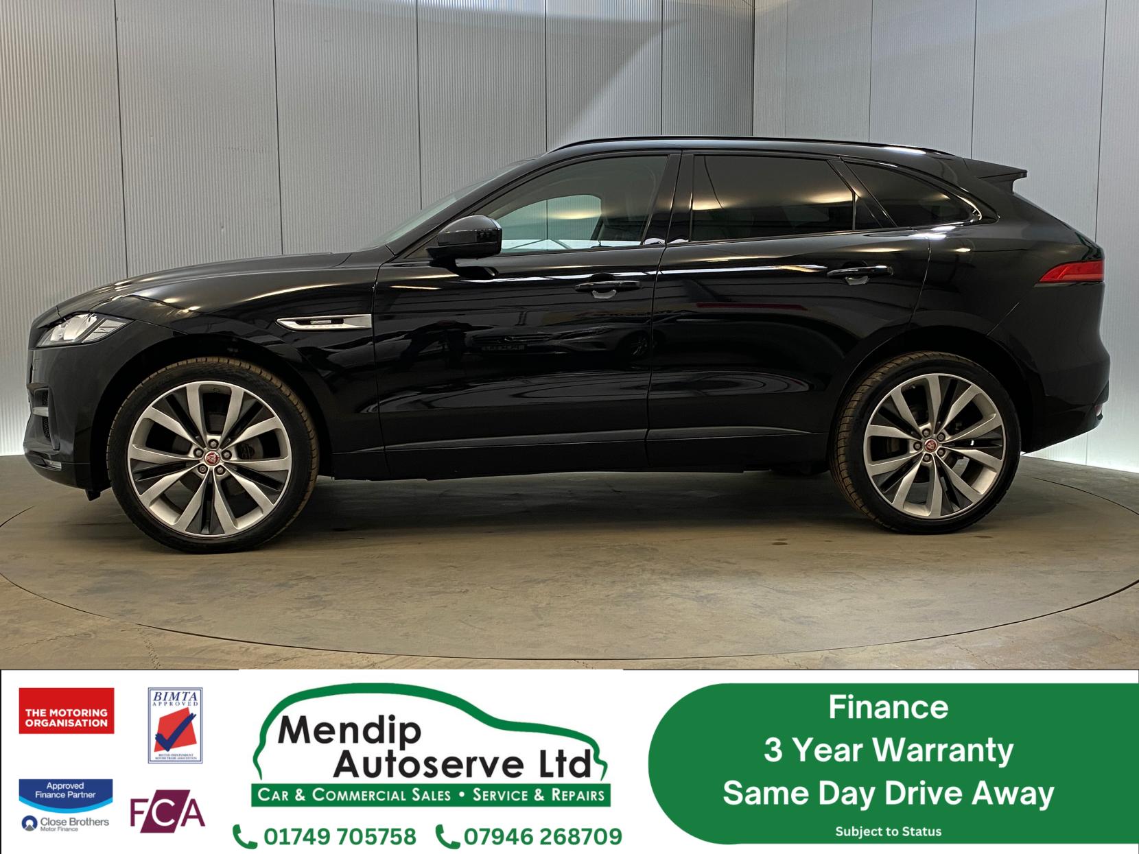 Jaguar F-PACE 2.0 D180 R-Sport SUV 5dr Diesel Auto AWD Euro 6 (s/s) (180 ps)