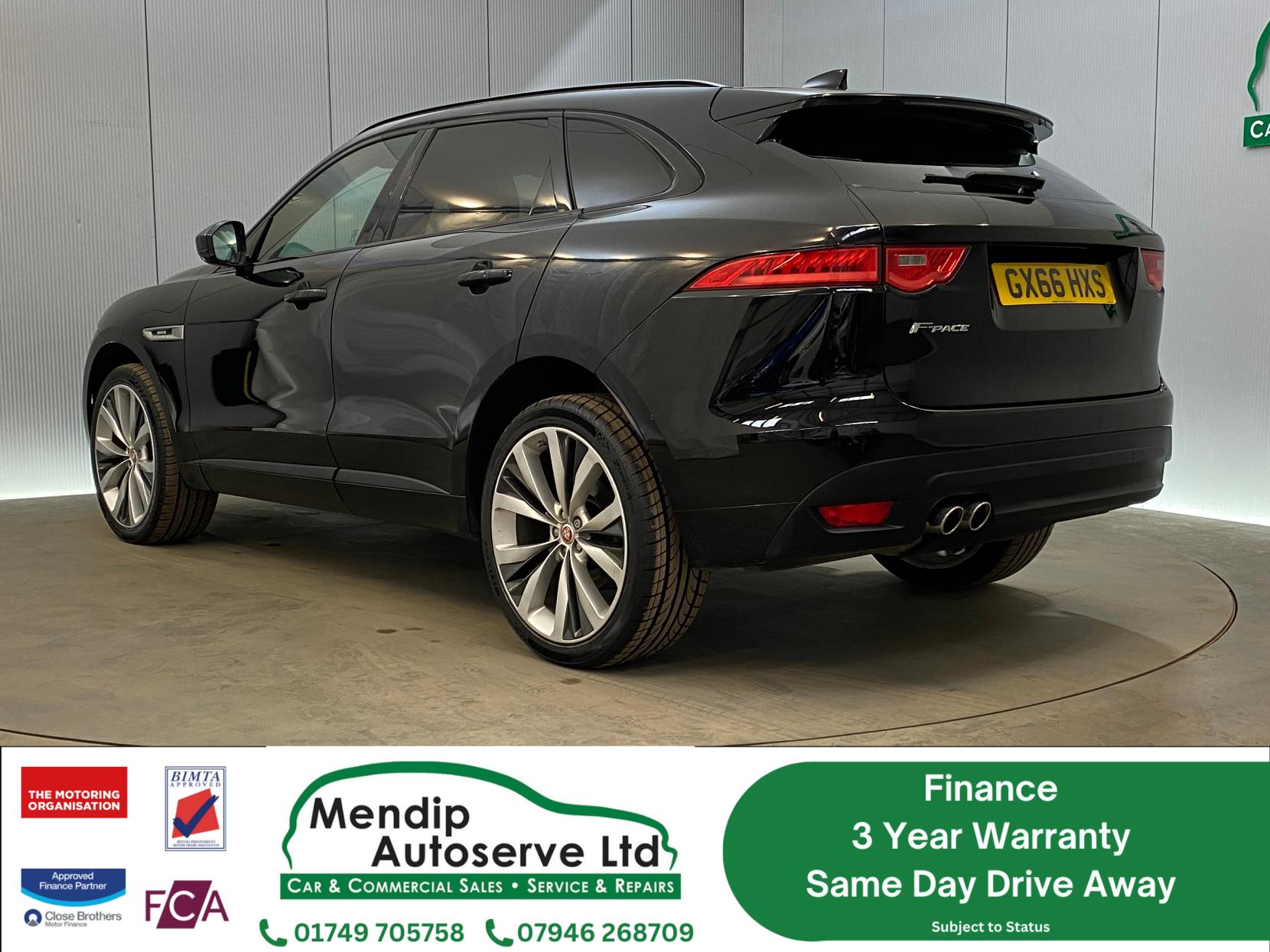 Jaguar F-PACE 2.0 D180 R-Sport SUV 5dr Diesel Auto AWD Euro 6 (s/s) (180 ps)