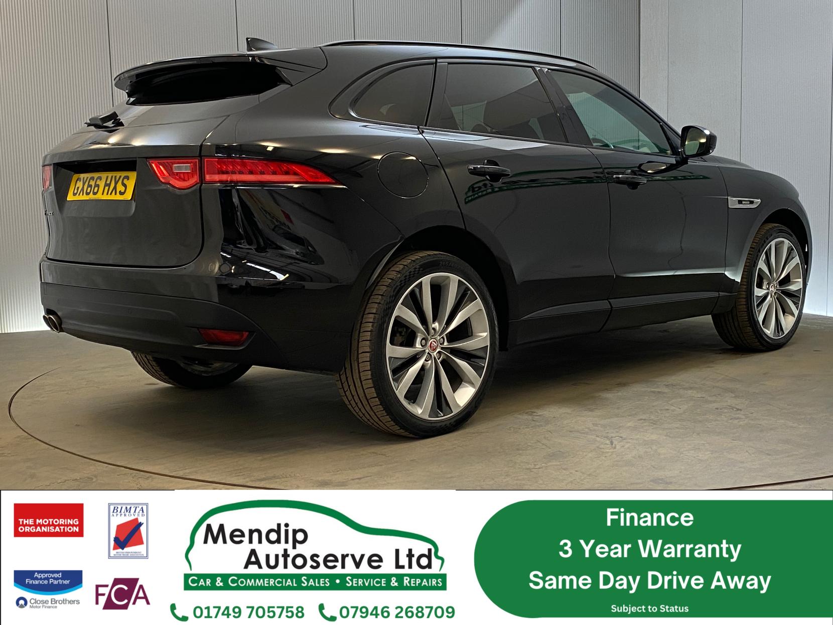 Jaguar F-PACE 2.0 D180 R-Sport SUV 5dr Diesel Auto AWD Euro 6 (s/s) (180 ps)