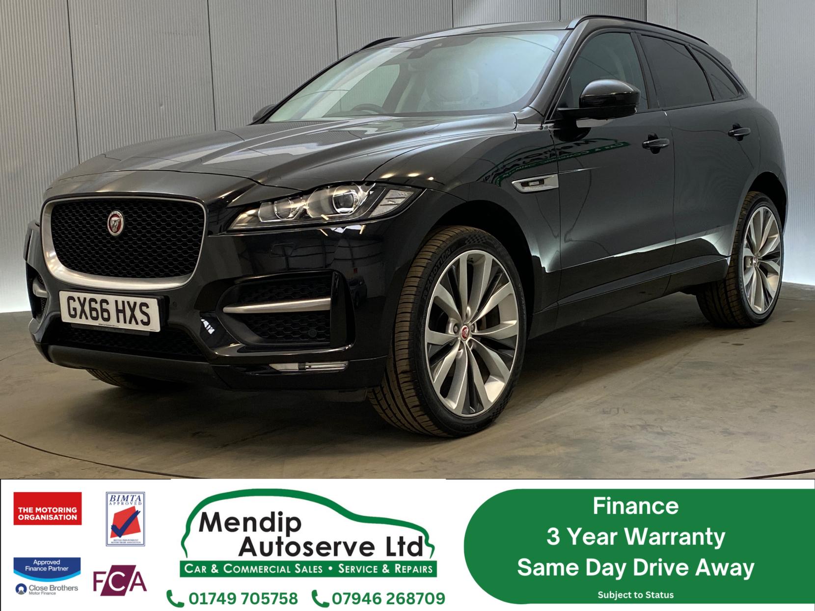 Jaguar F-PACE 2.0 D180 R-Sport SUV 5dr Diesel Auto AWD Euro 6 (s/s) (180 ps)