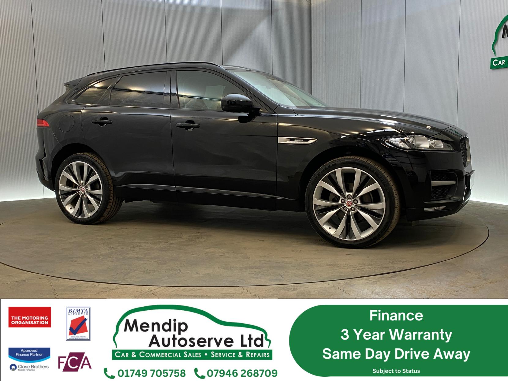 Jaguar F-PACE 2.0 D180 R-Sport SUV 5dr Diesel Auto AWD Euro 6 (s/s) (180 ps)