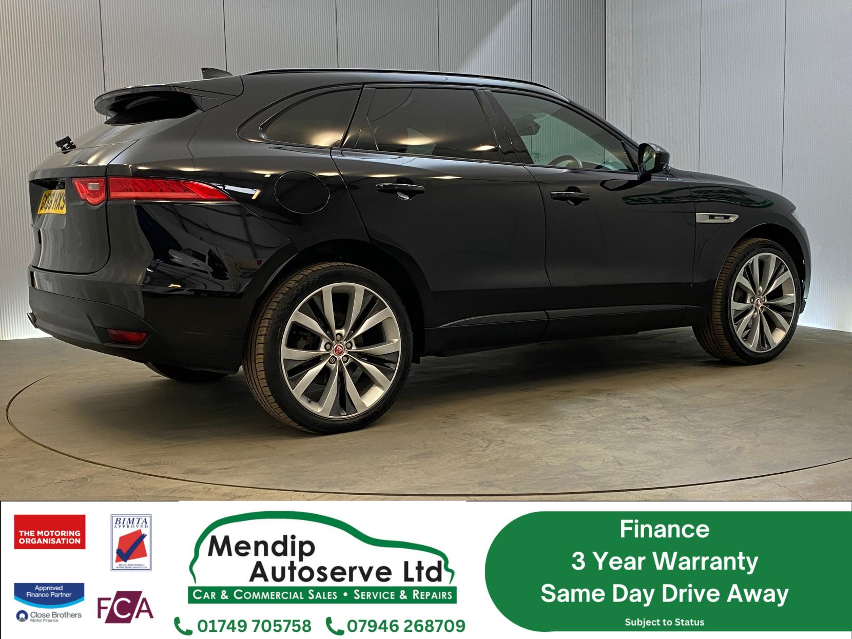 Jaguar F-PACE 2.0 D180 R-Sport SUV 5dr Diesel Auto AWD Euro 6 (s/s) (180 ps)