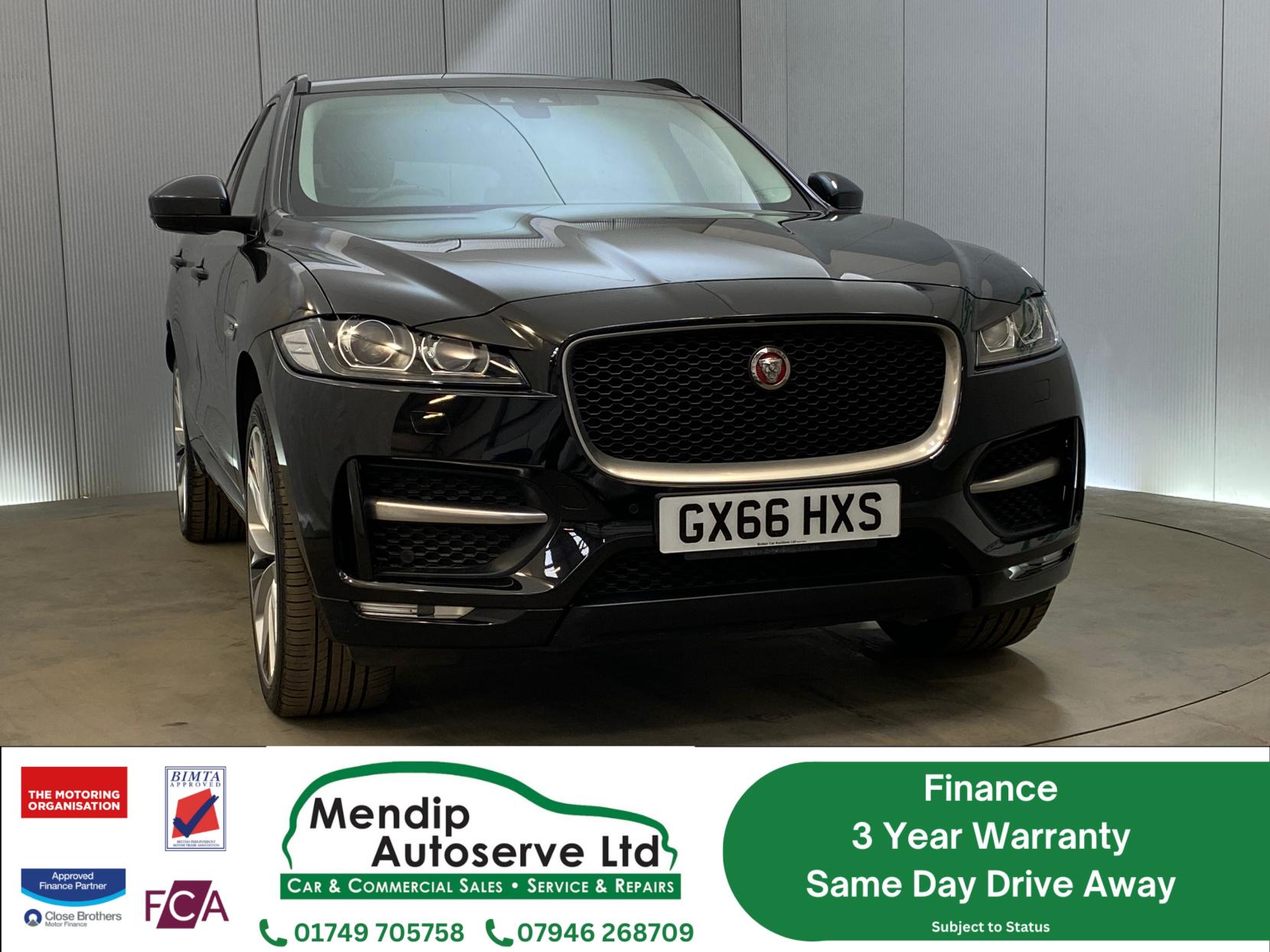 Jaguar F-PACE 2.0 D180 R-Sport SUV 5dr Diesel Auto AWD Euro 6 (s/s) (180 ps)