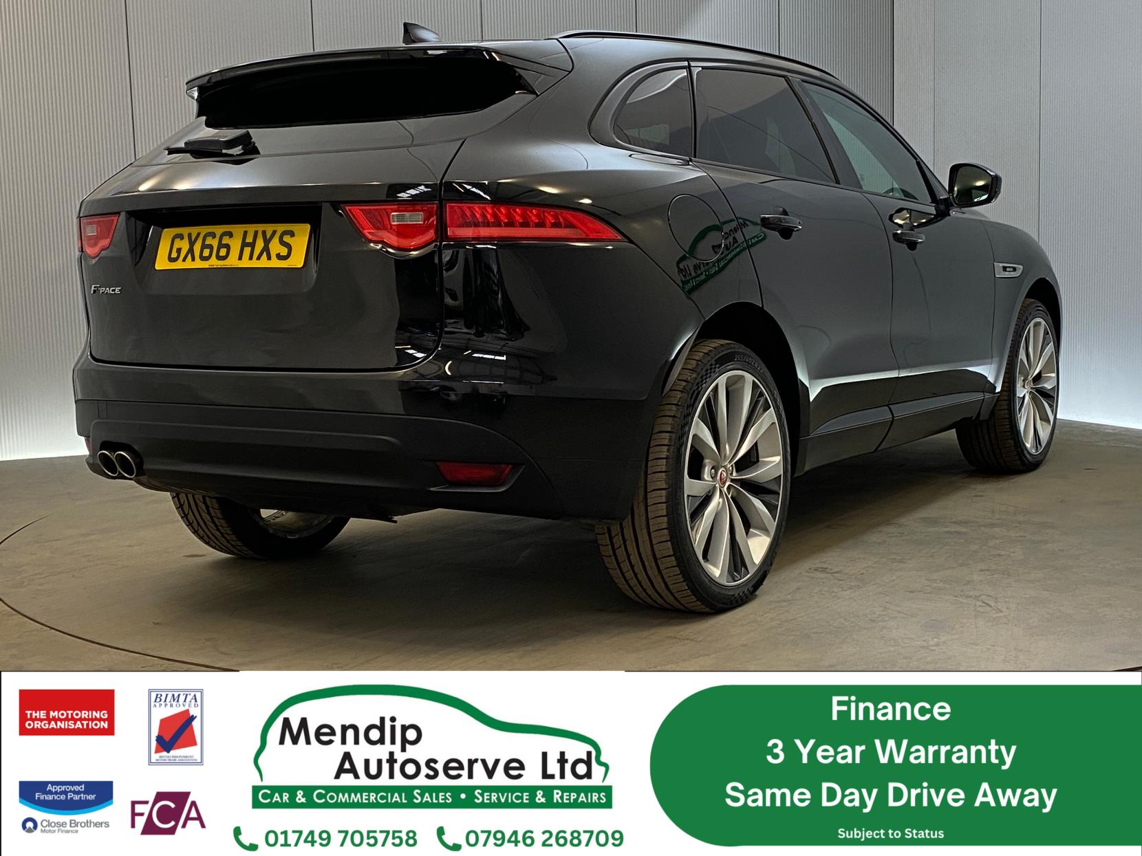 Jaguar F-PACE 2.0 D180 R-Sport SUV 5dr Diesel Auto AWD Euro 6 (s/s) (180 ps)