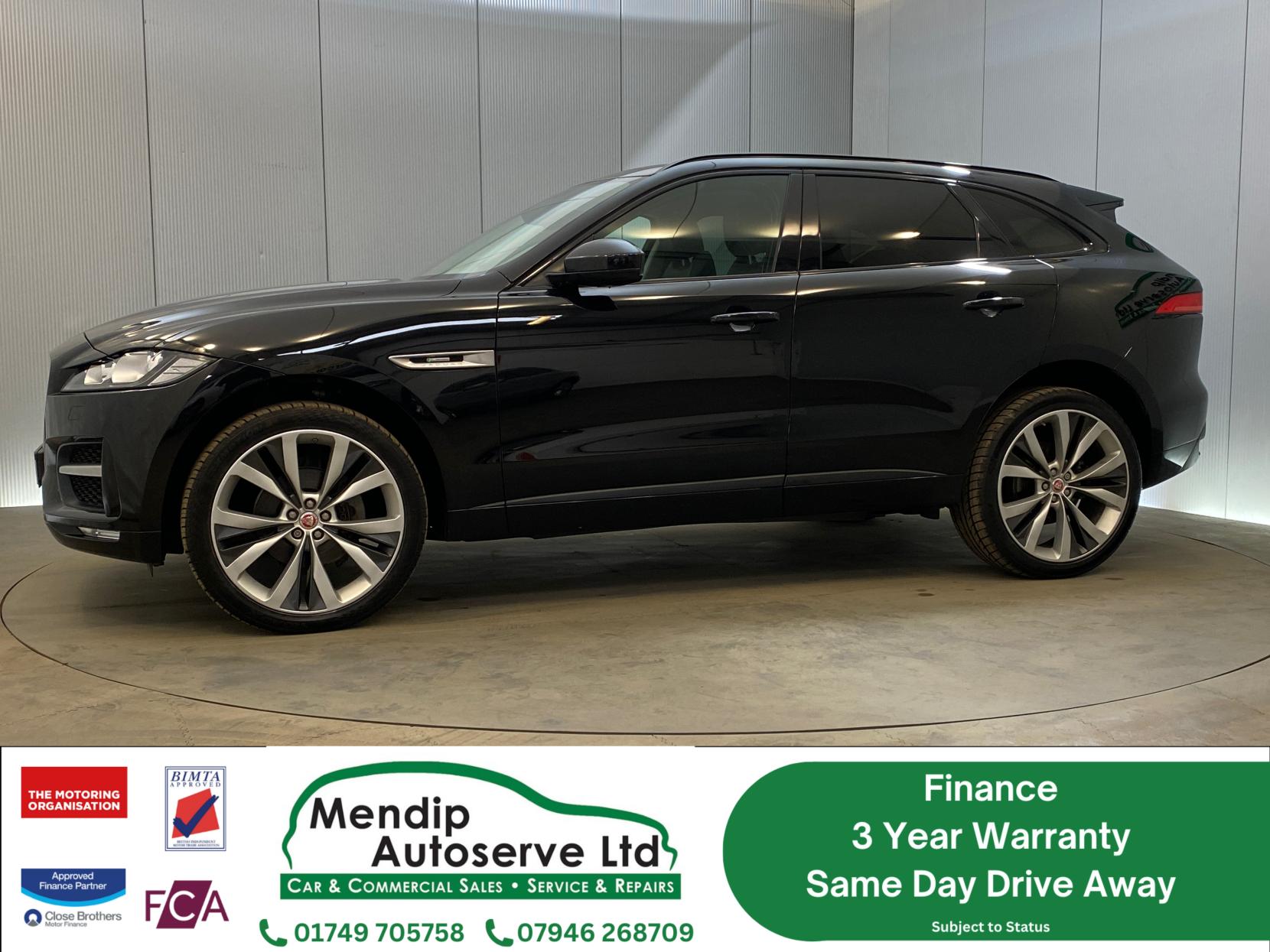 Jaguar F-PACE 2.0 D180 R-Sport SUV 5dr Diesel Auto AWD Euro 6 (s/s) (180 ps)