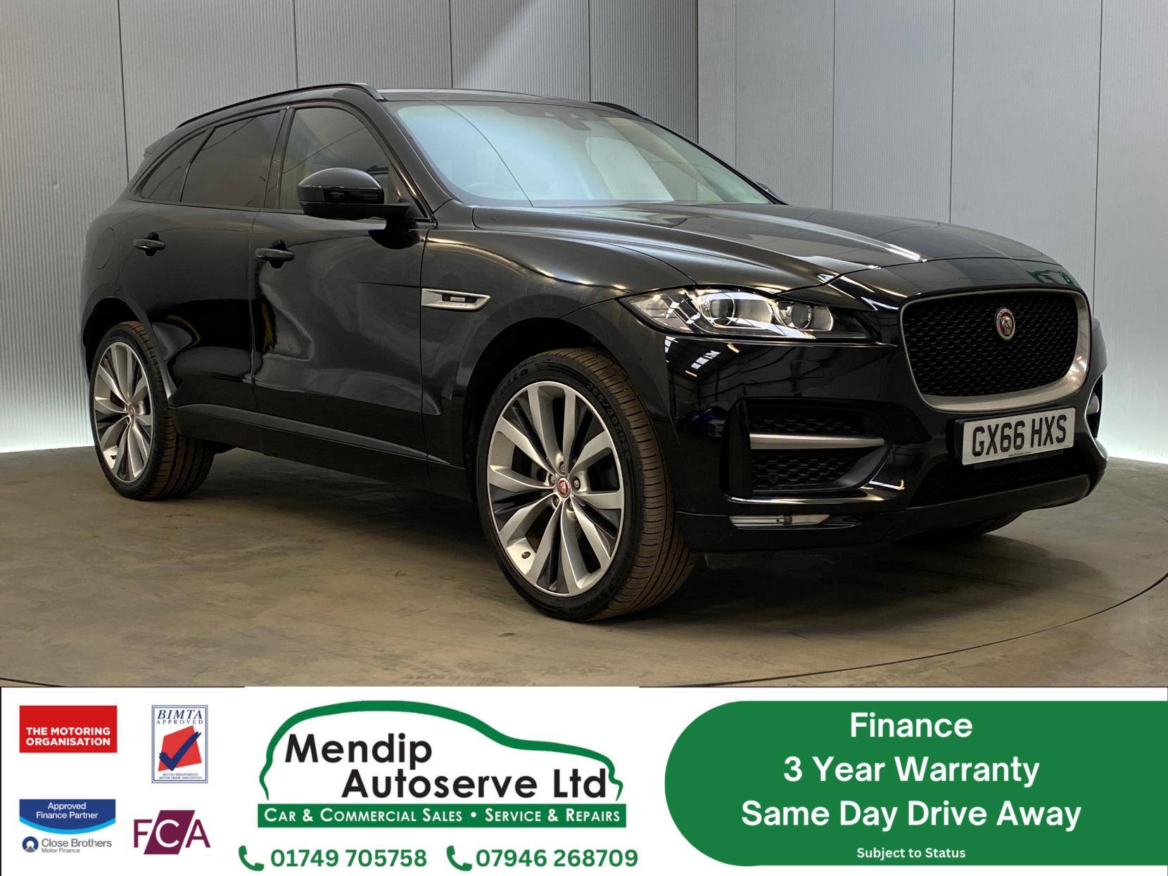 Jaguar F-PACE 2.0 D180 R-Sport SUV 5dr Diesel Auto AWD Euro 6 (s/s) (180 ps)