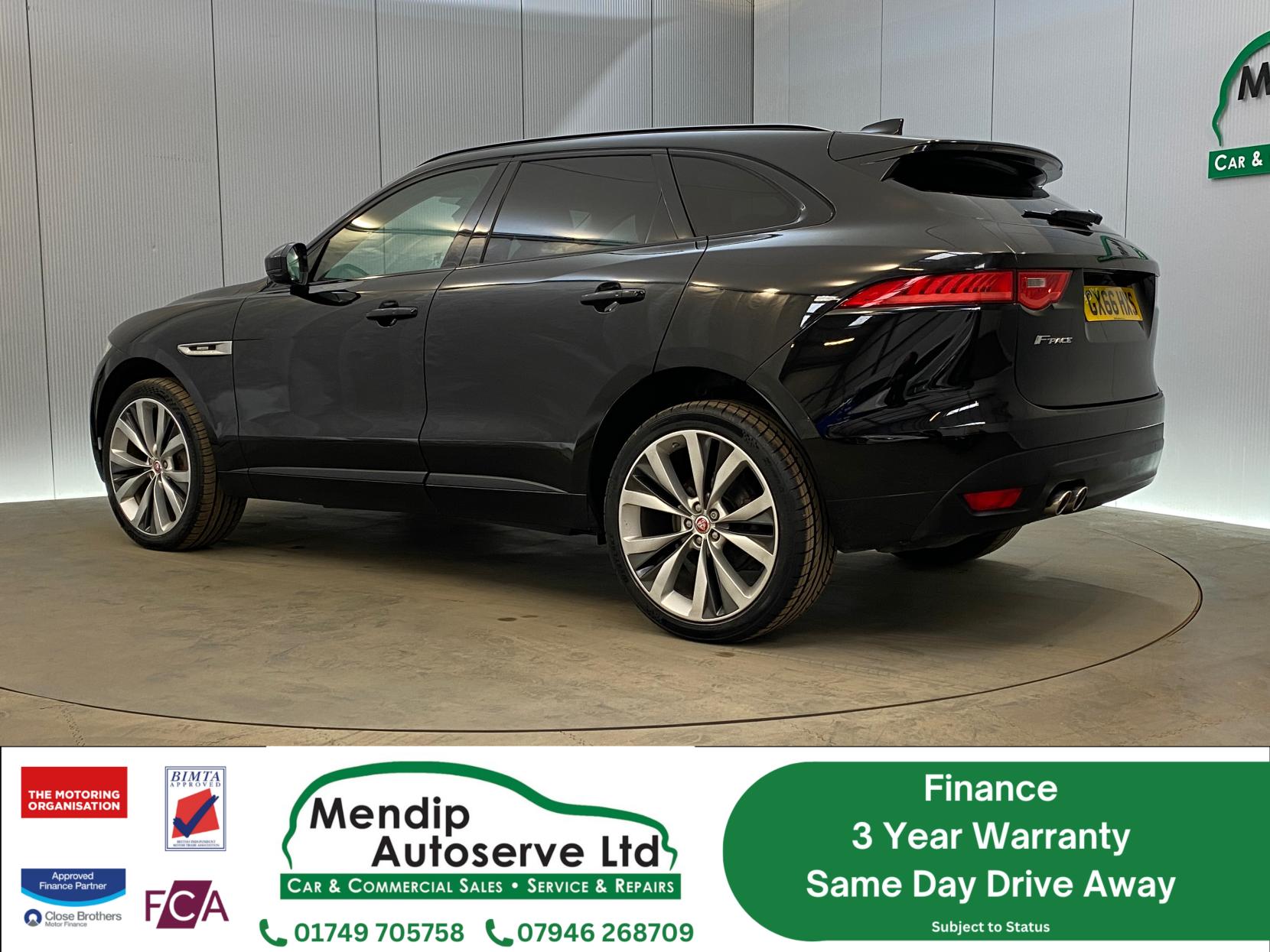 Jaguar F-PACE 2.0 D180 R-Sport SUV 5dr Diesel Auto AWD Euro 6 (s/s) (180 ps)