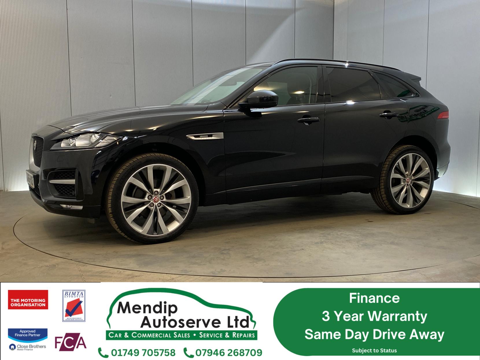 Jaguar F-PACE 2.0 D180 R-Sport SUV 5dr Diesel Auto AWD Euro 6 (s/s) (180 ps)