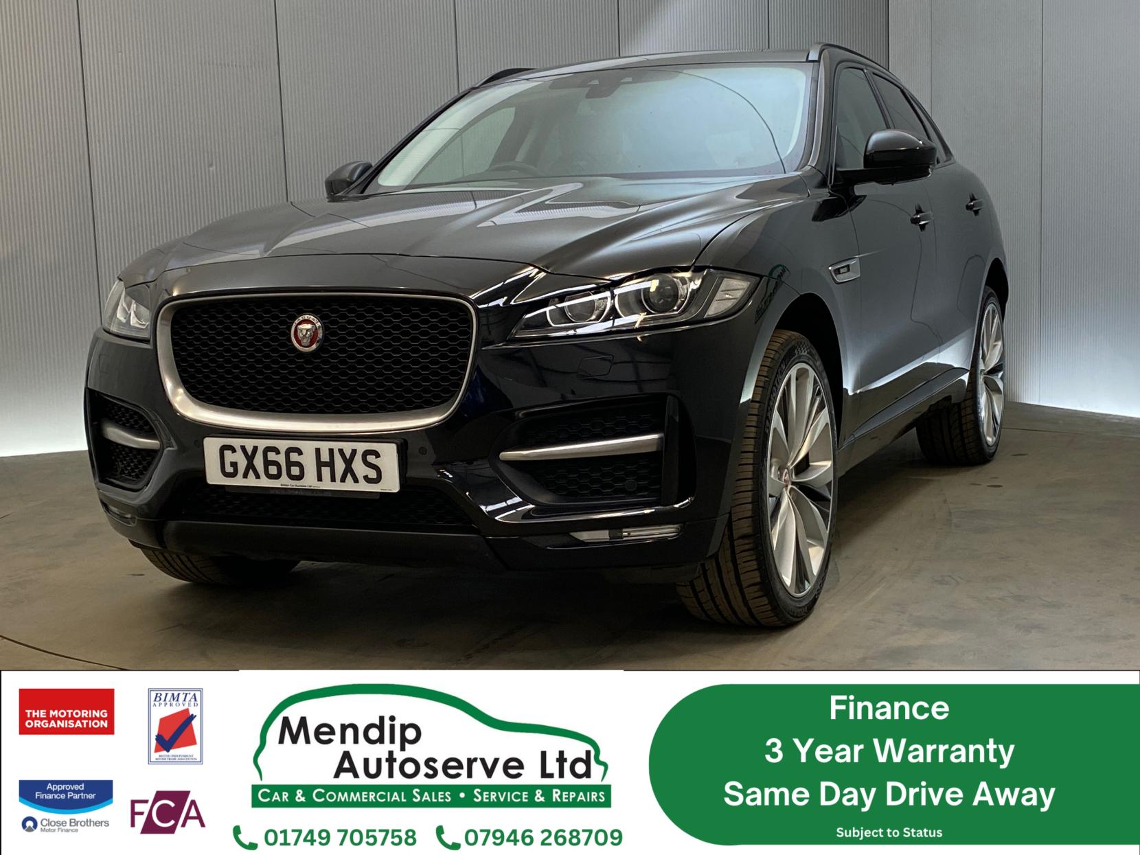 Jaguar F-PACE 2.0 D180 R-Sport SUV 5dr Diesel Auto AWD Euro 6 (s/s) (180 ps)